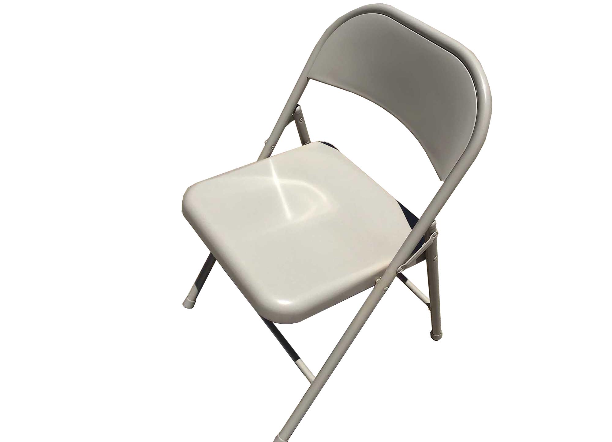 folding chairs (steel, beige)