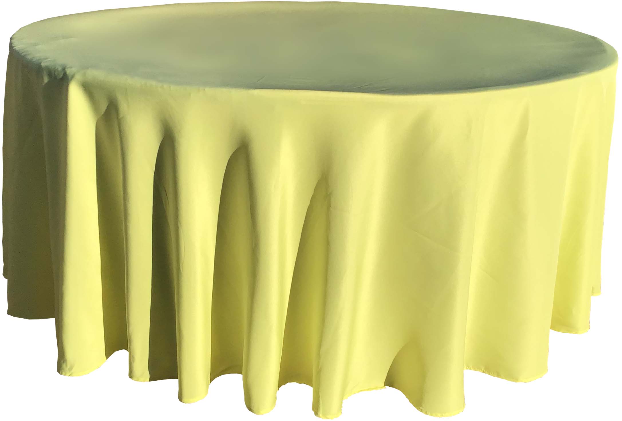 round tablecloths (yellow) - 108