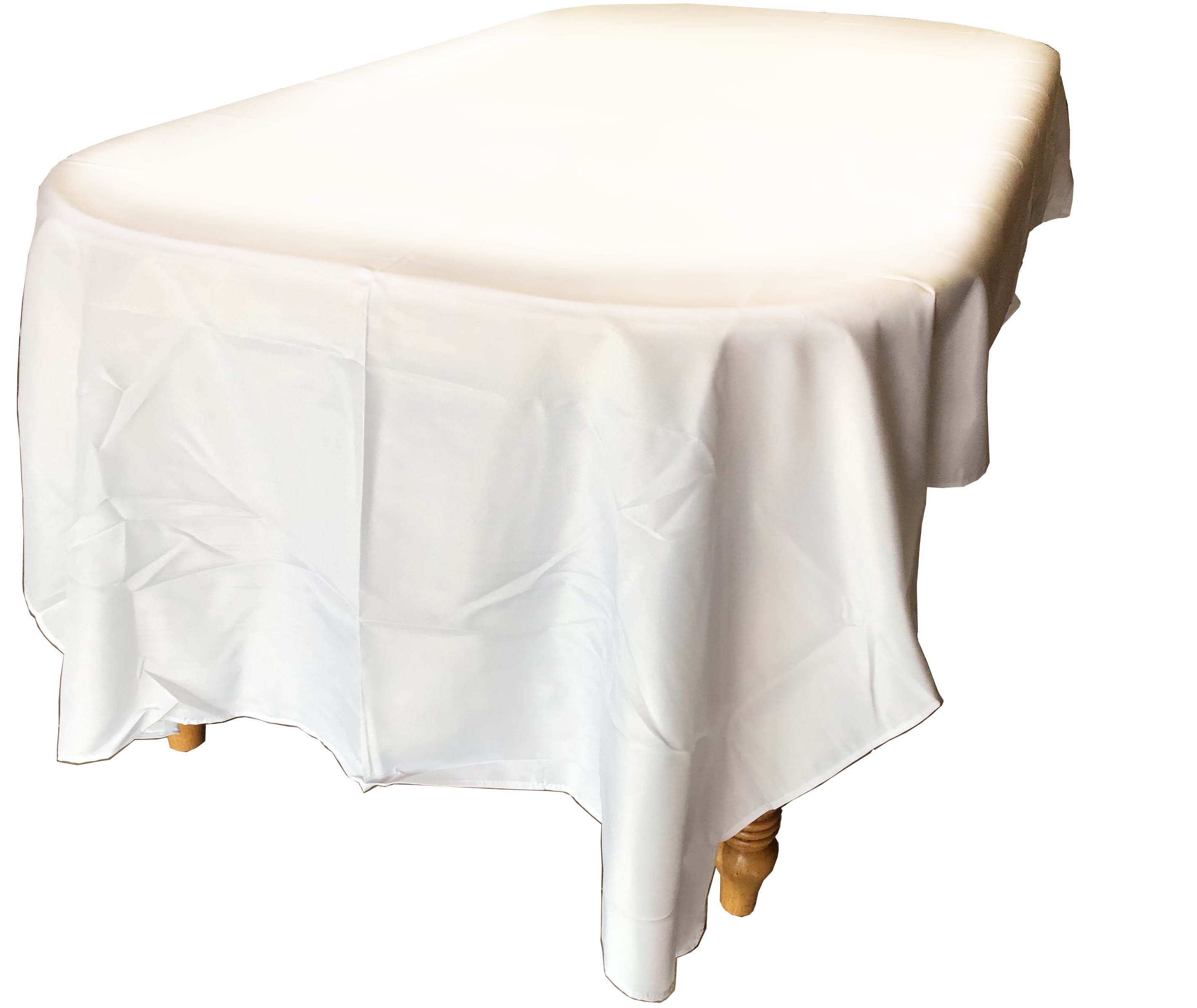 rectangle tablecloths (white) - 60 x 126