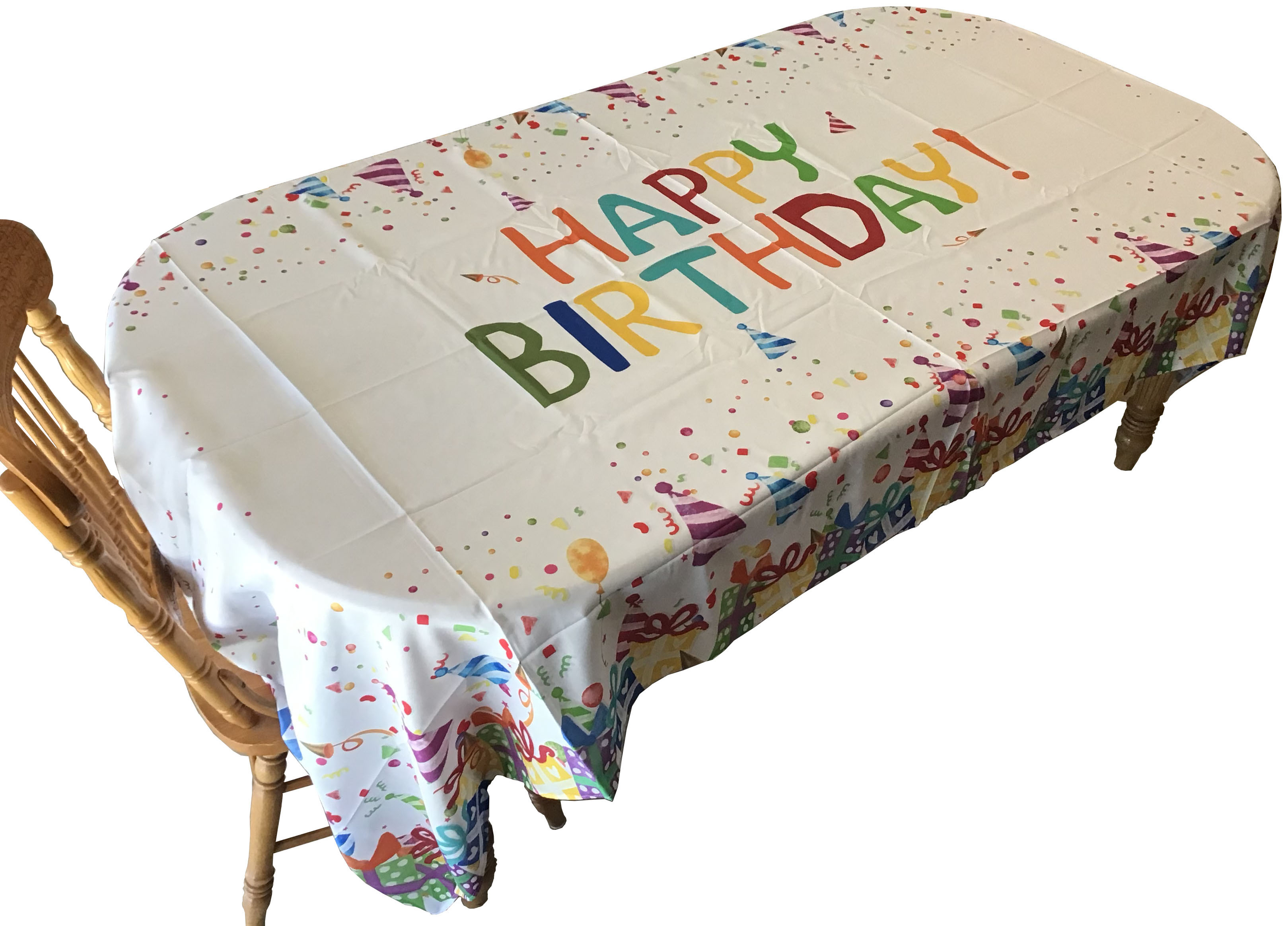 rectangle tablecloths (birthday) - 60 x 120