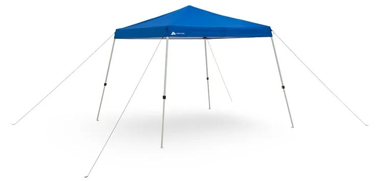 slant leg canopy tent (10 ft. x 10 ft.)