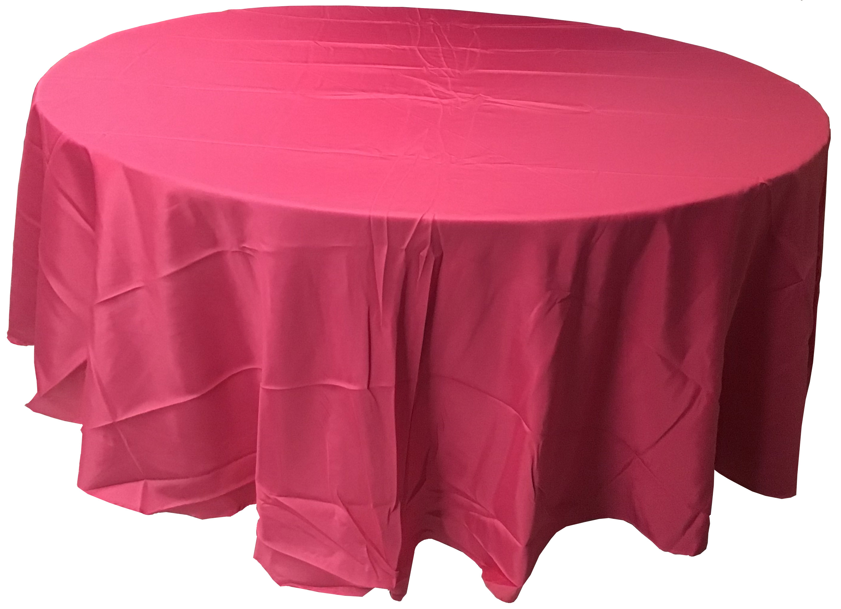 round tablecloths (fuchsia) - 108