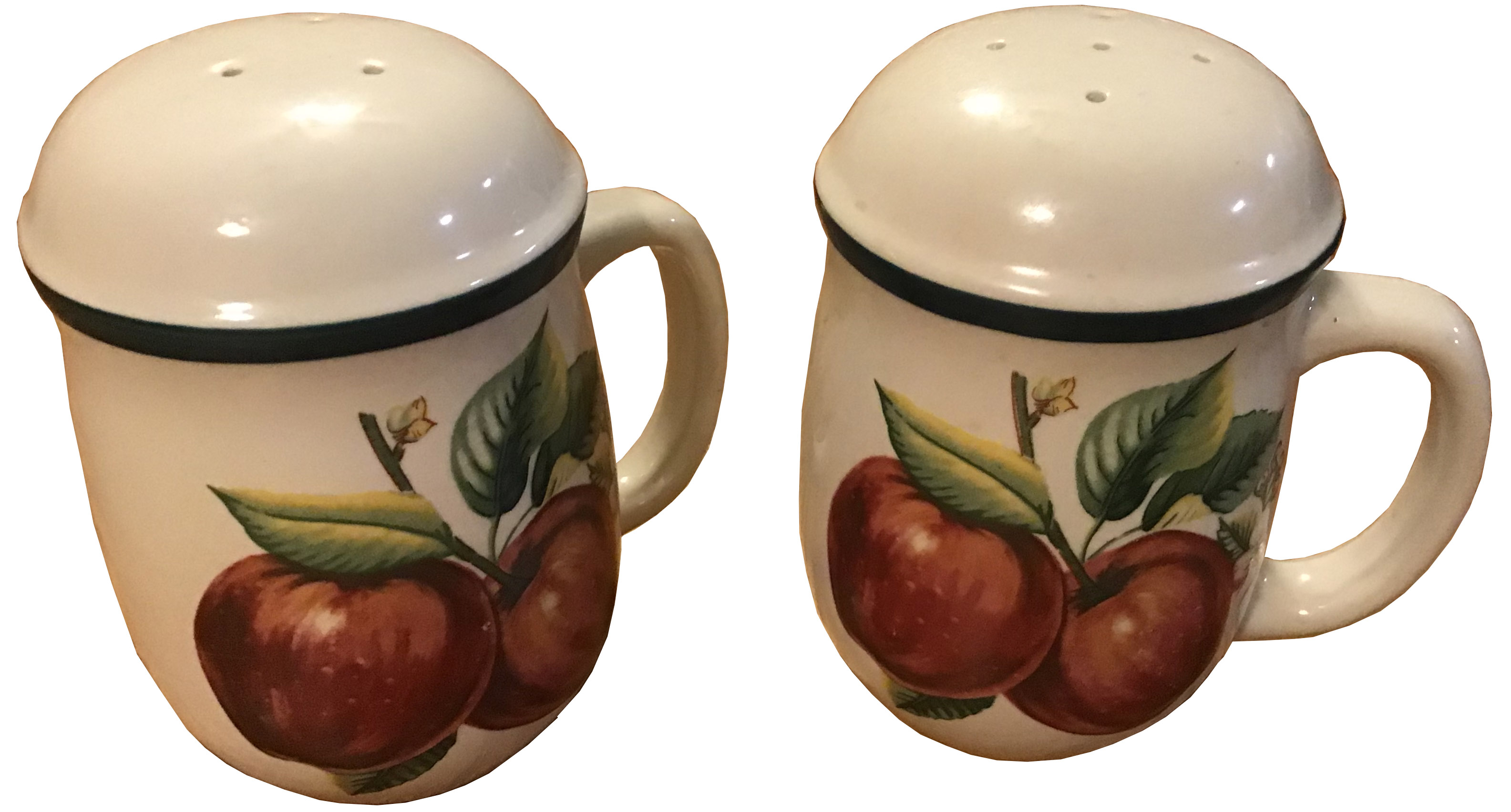 salt and pepper shaker set (Apple Casuals collection)