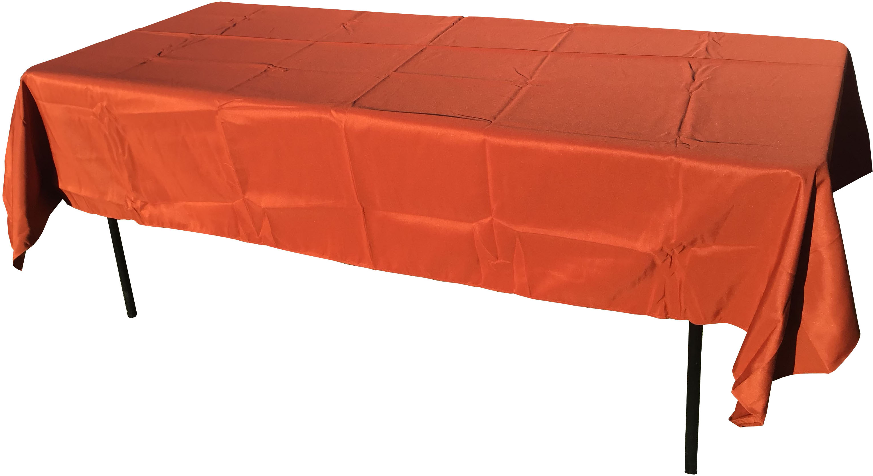 rectangle tablecloths (rust) - 60 x 102