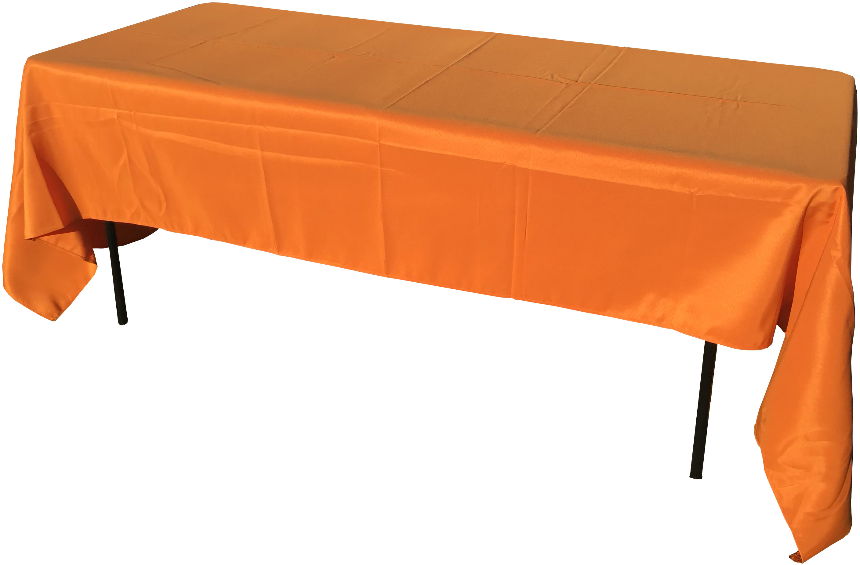 rectangle tablecloths (burnt orange) - 60 x 120