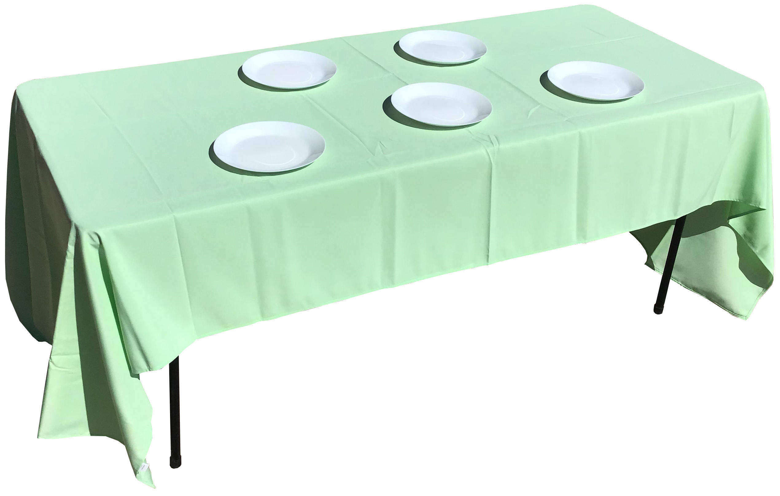 rectangle tablecloths (mint green) - 60 x 120