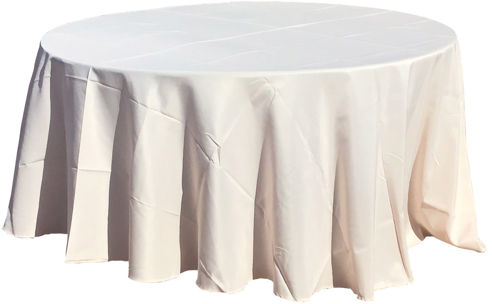 round tablecloths (blush) - 120