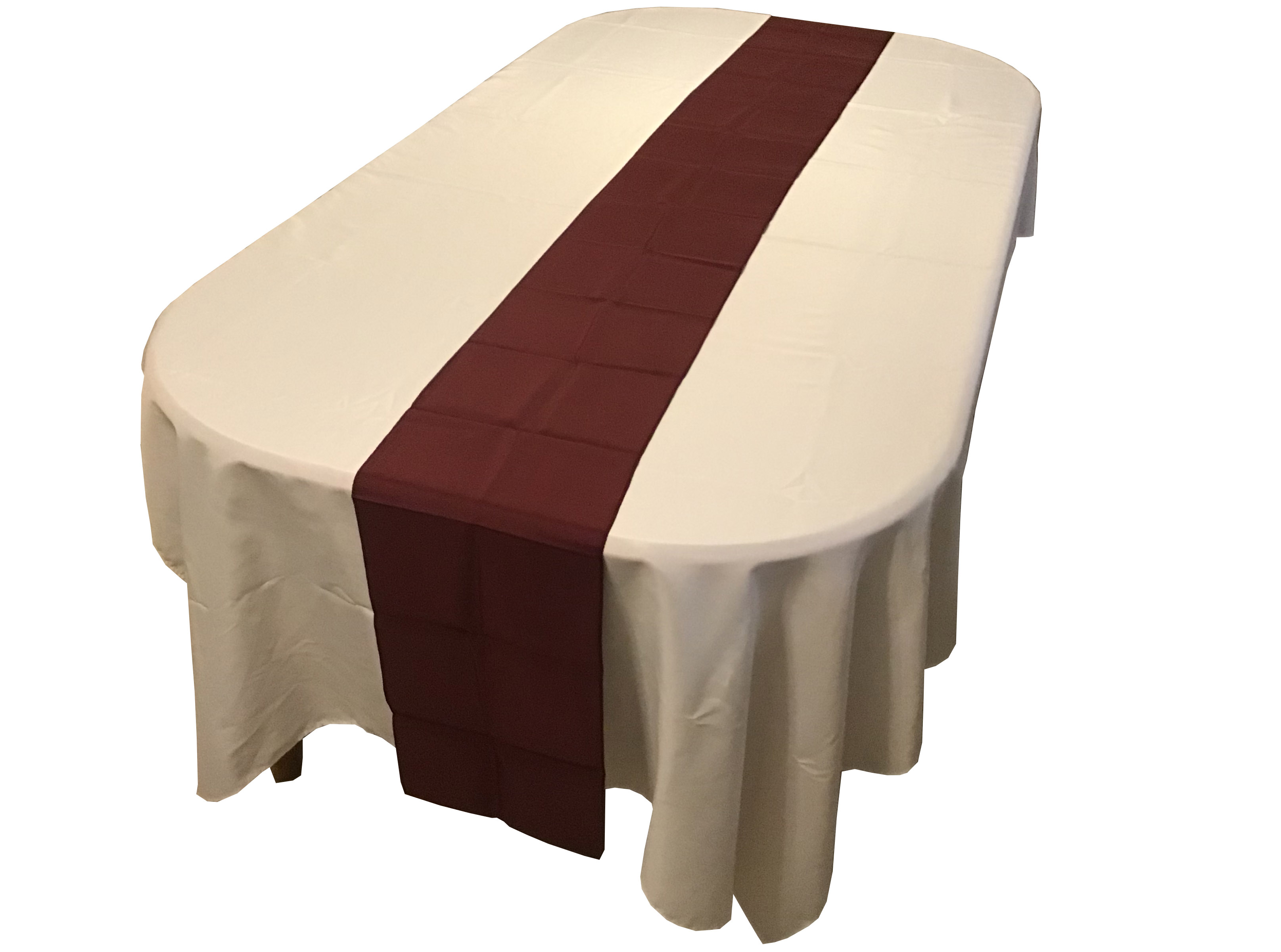 table runner (burgundy) - 12 x 108