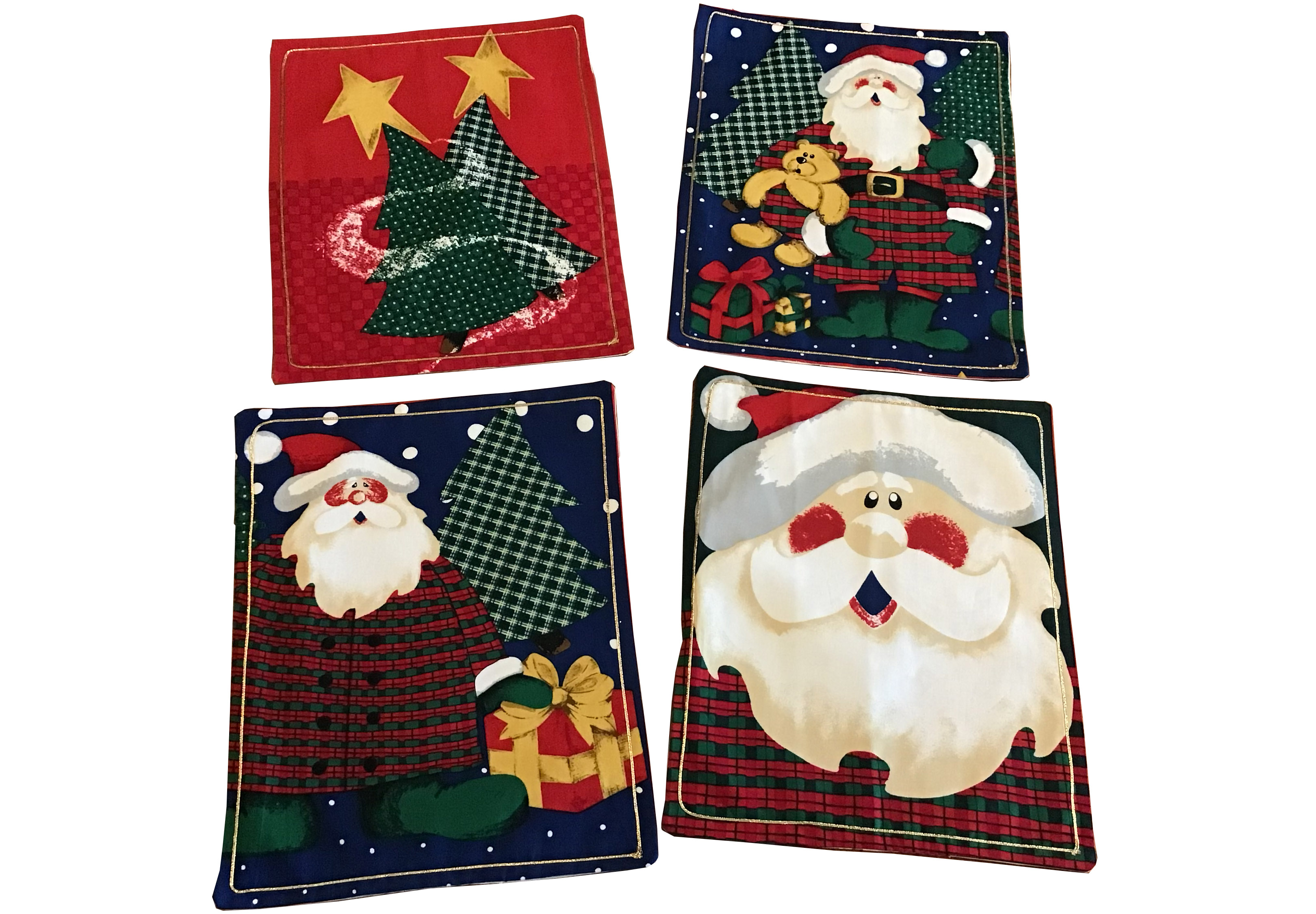 Christmas placemats / hotpads (set of 4)