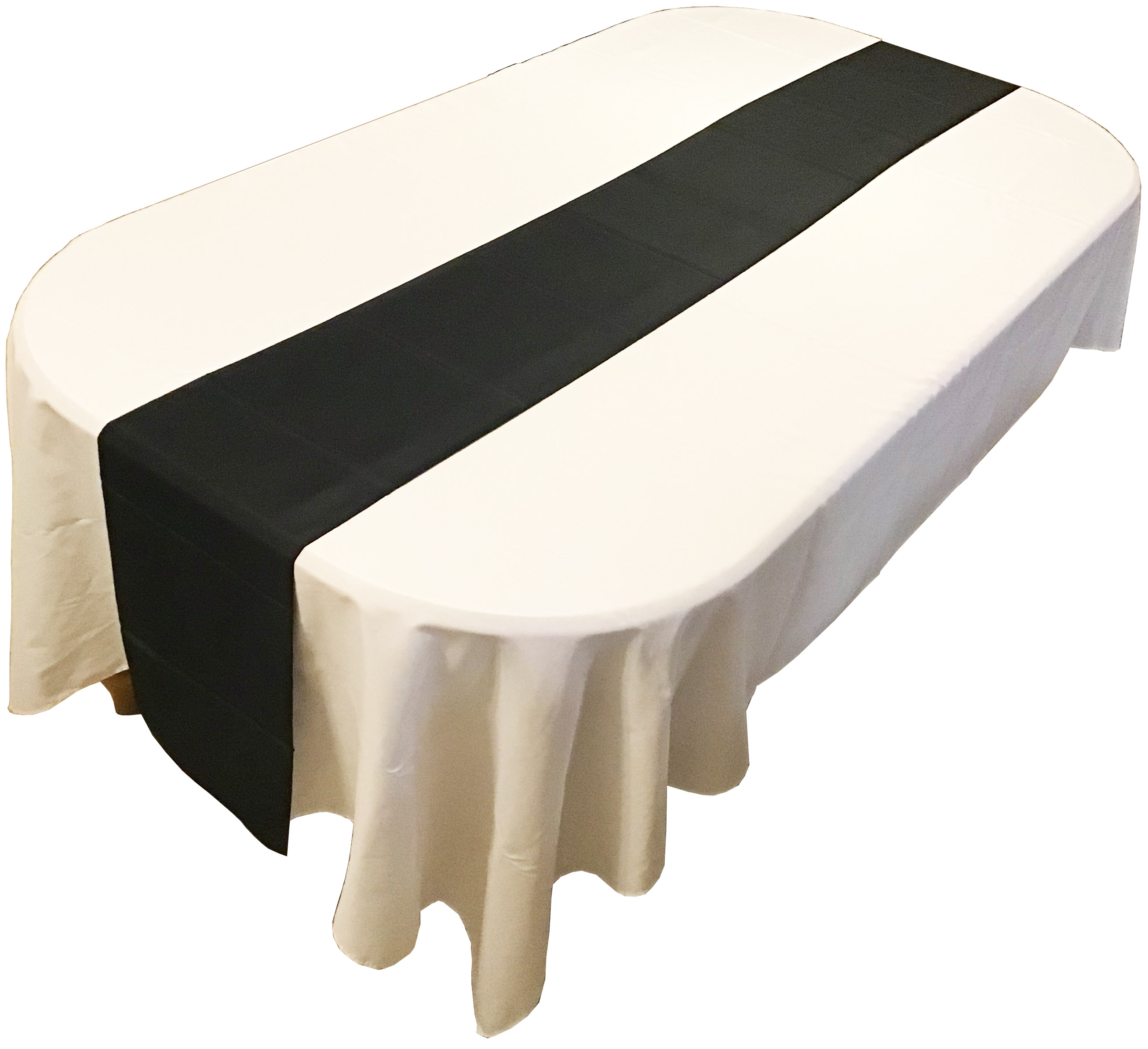 table runner (black) - 12 x 108