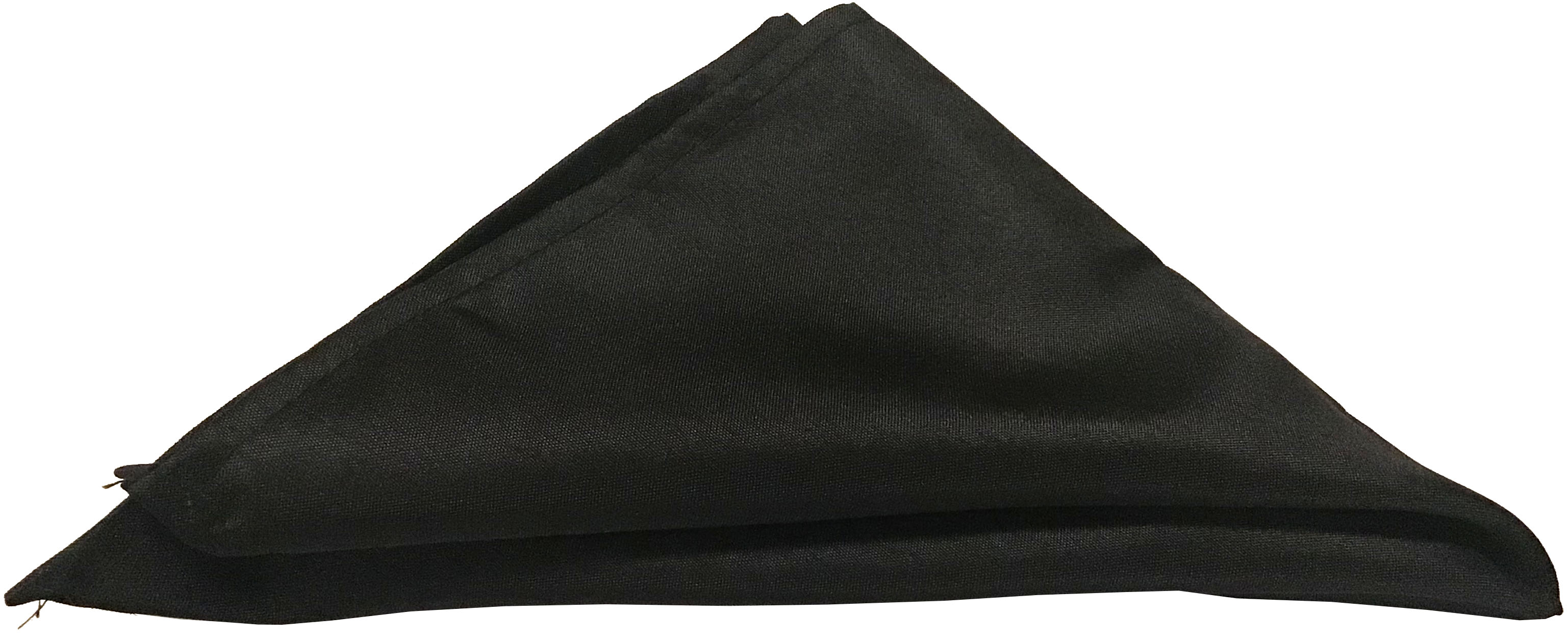 cloth dinner napkins (black)