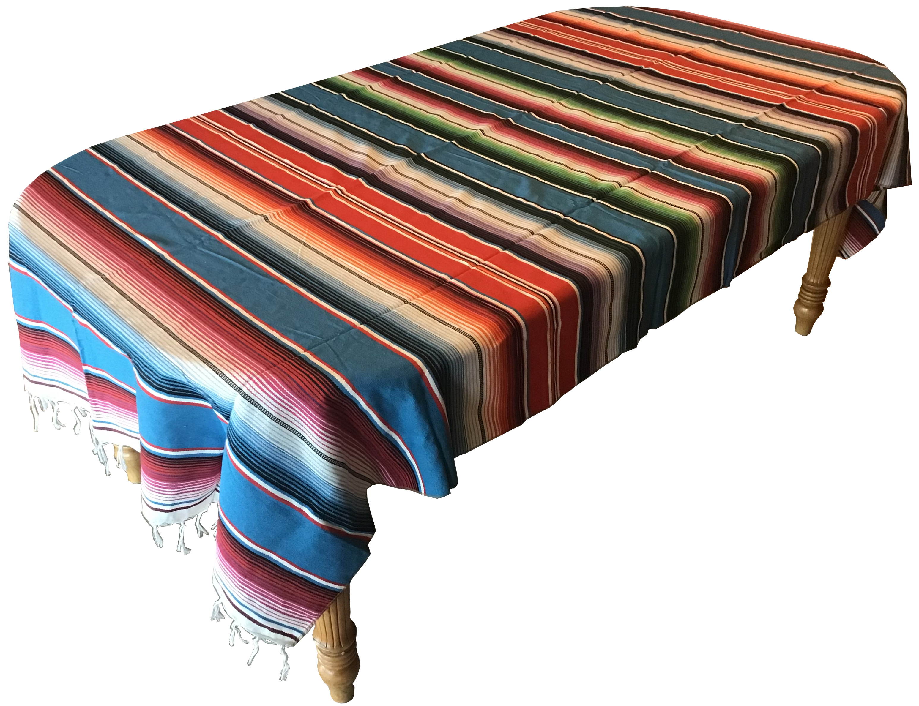 rectangle tablecloths (woven Mexican serape) - 57 x 102