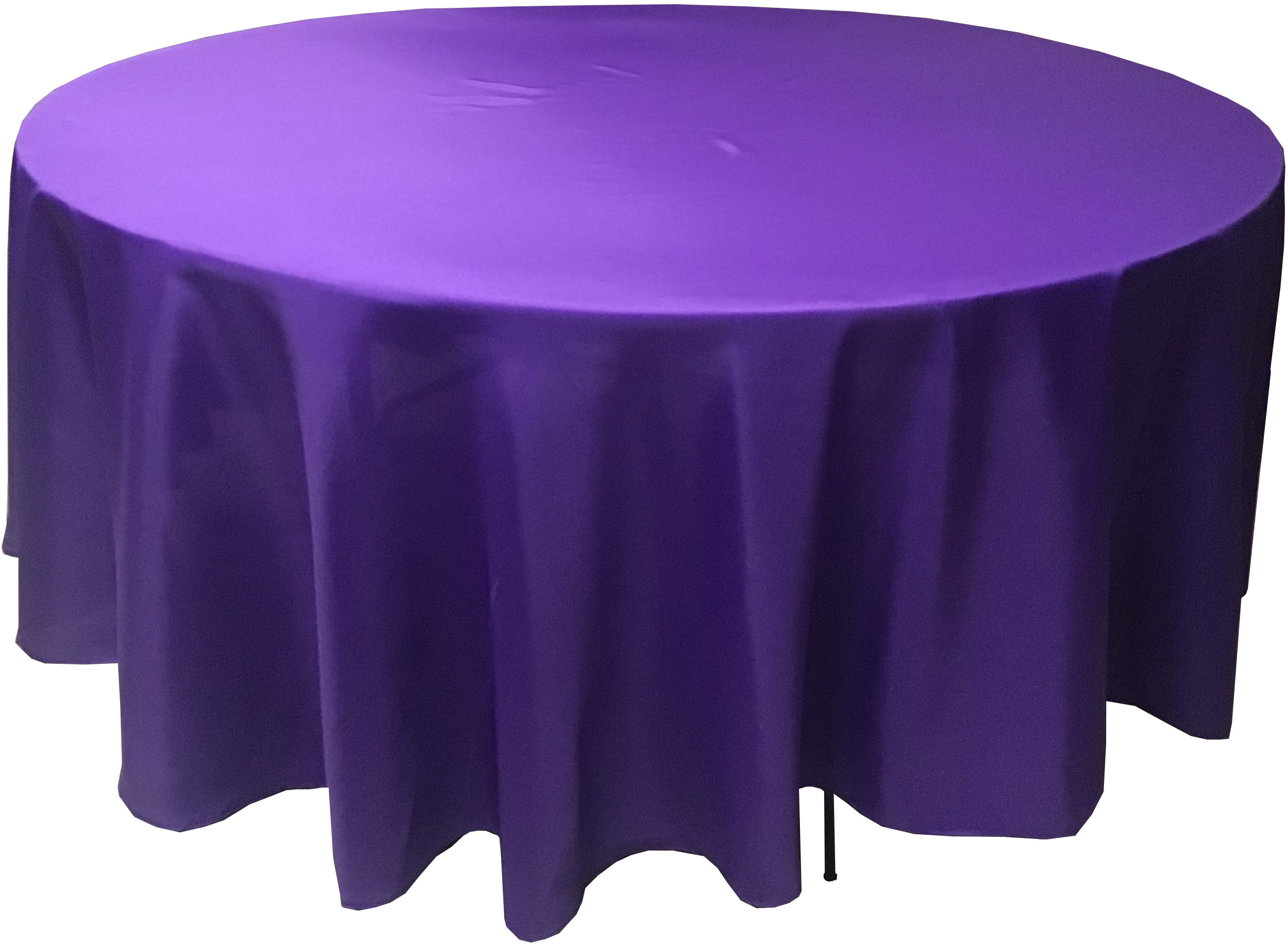 round tablecloths (purple) - 108