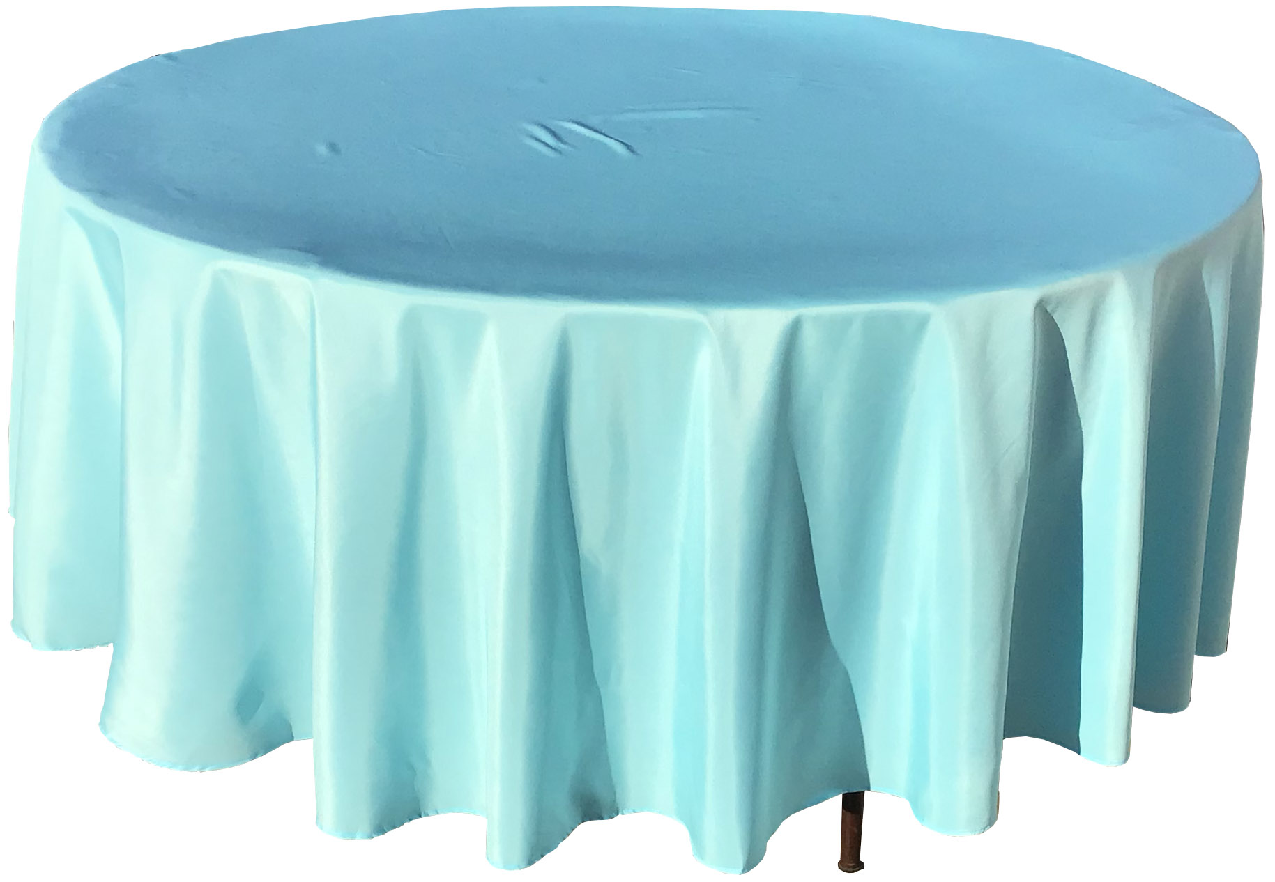 round tablecloths (light blue) - 108