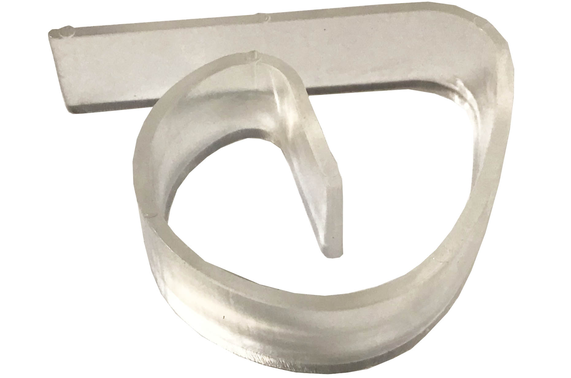 transparent plastic tablecloth clips (for up to 0.98 tables)