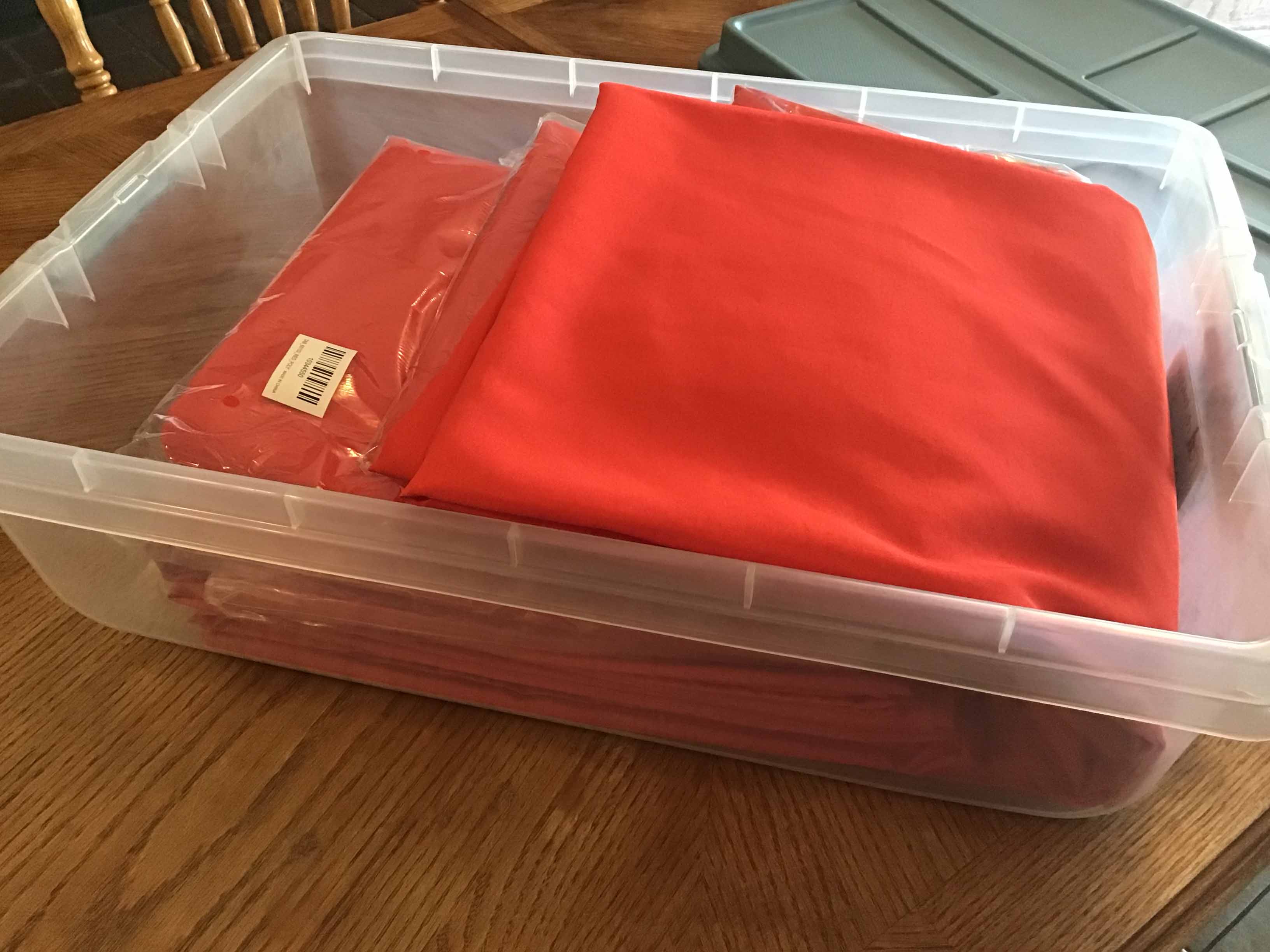 rectangle tablecloths (red) - 60 x 102