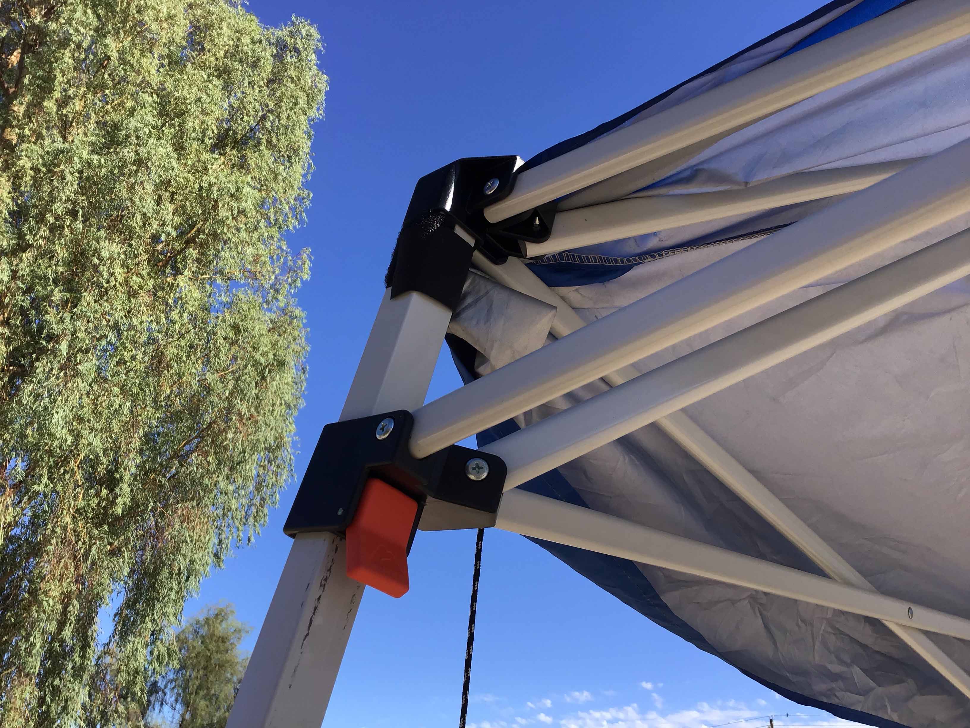 slant leg canopy tent (10 ft. x 10 ft.) - blue