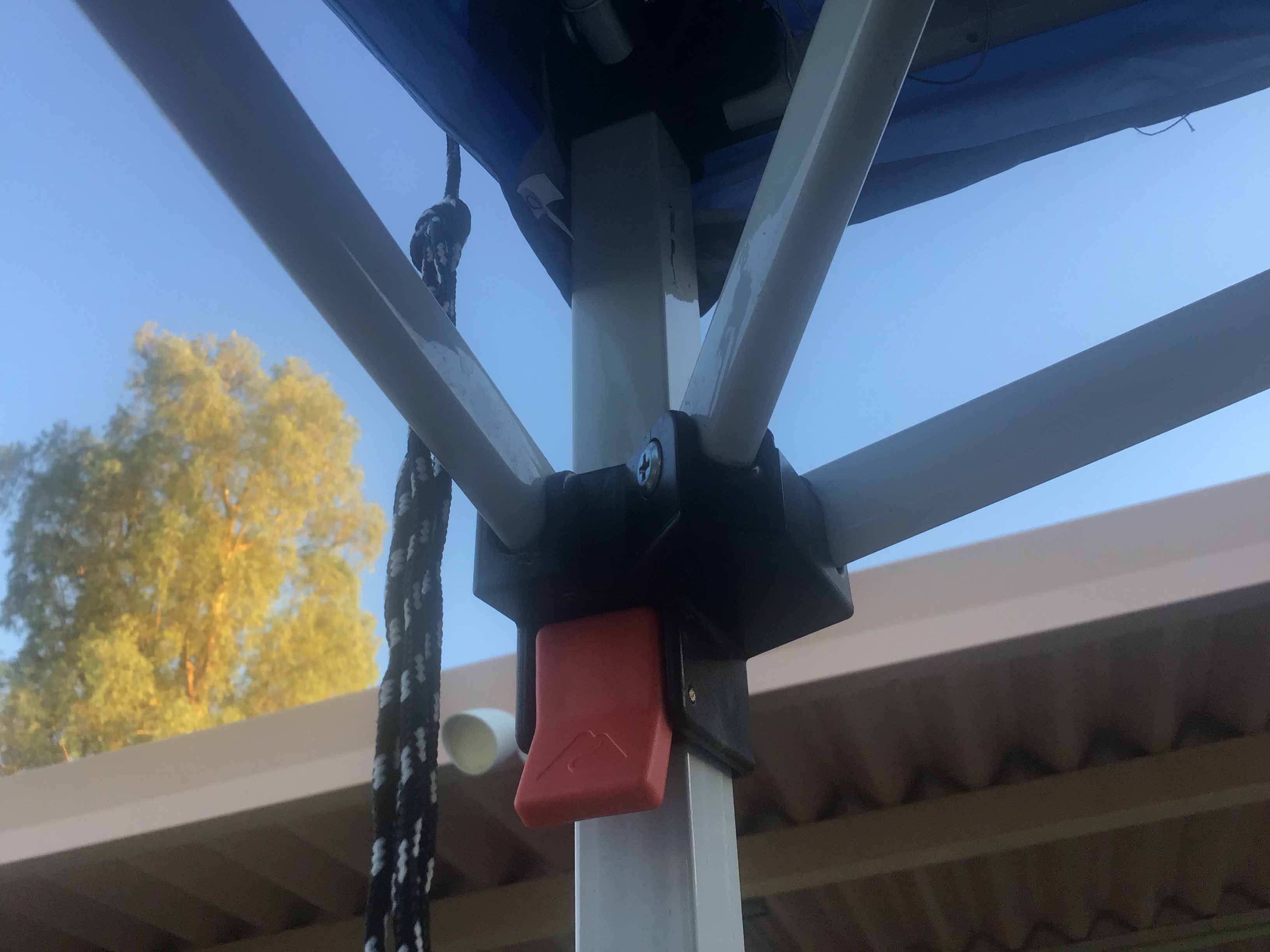 slant leg canopy tent (10 ft. x 10 ft.) - blue