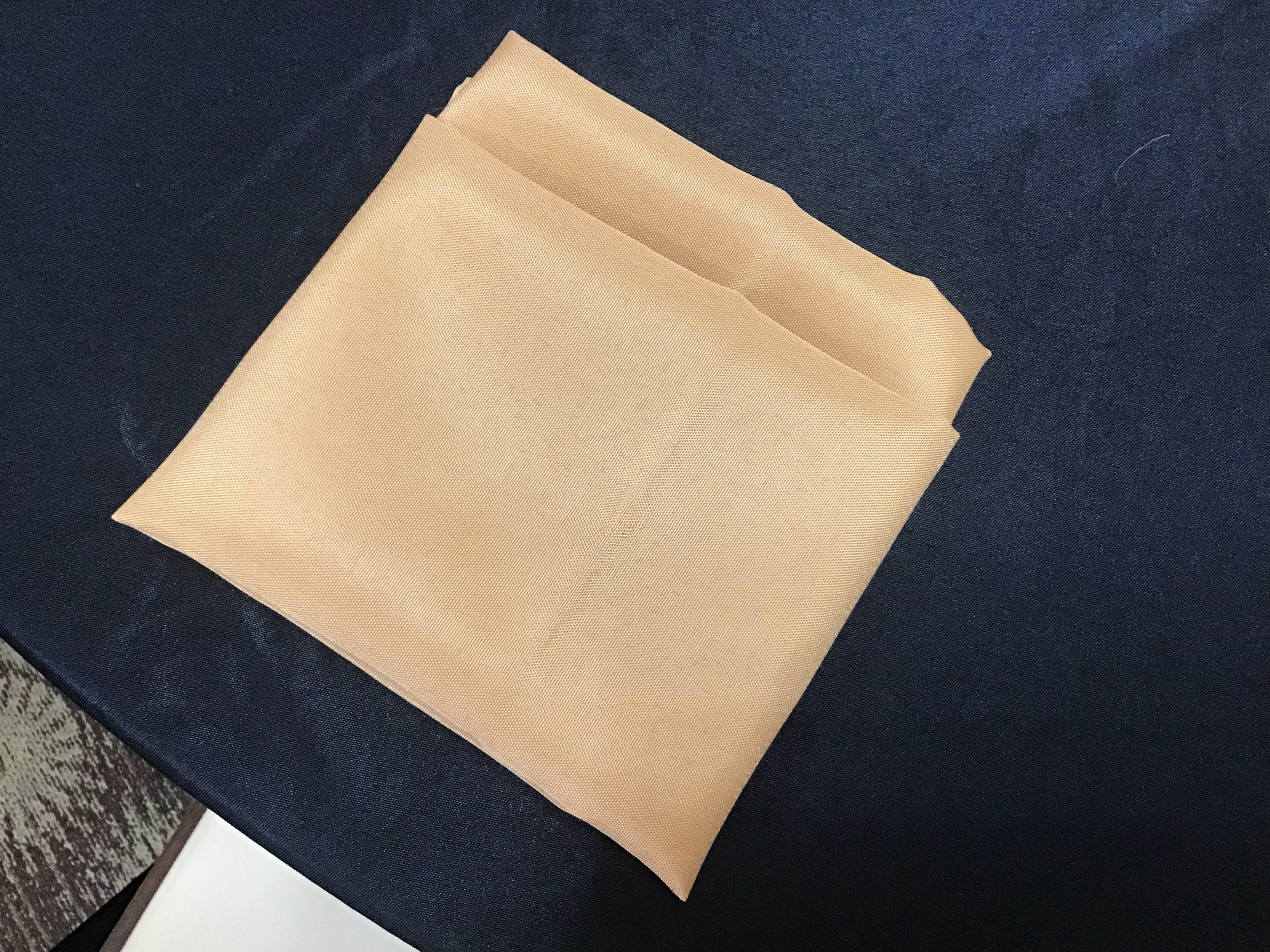 cloth dinner napkins (gold) - 17 x 17