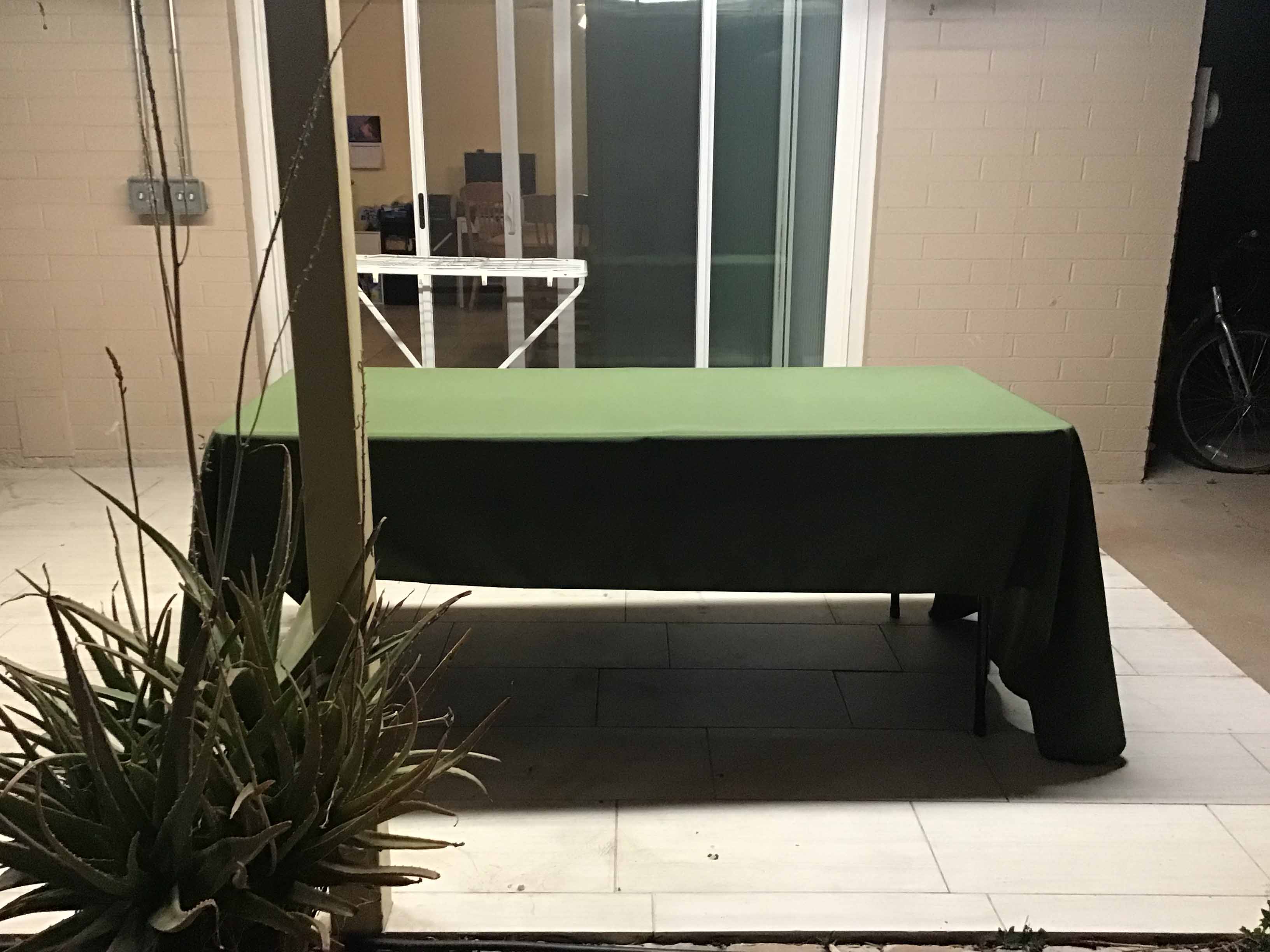 rectangle tablecloths (willow green) - 60 x 120