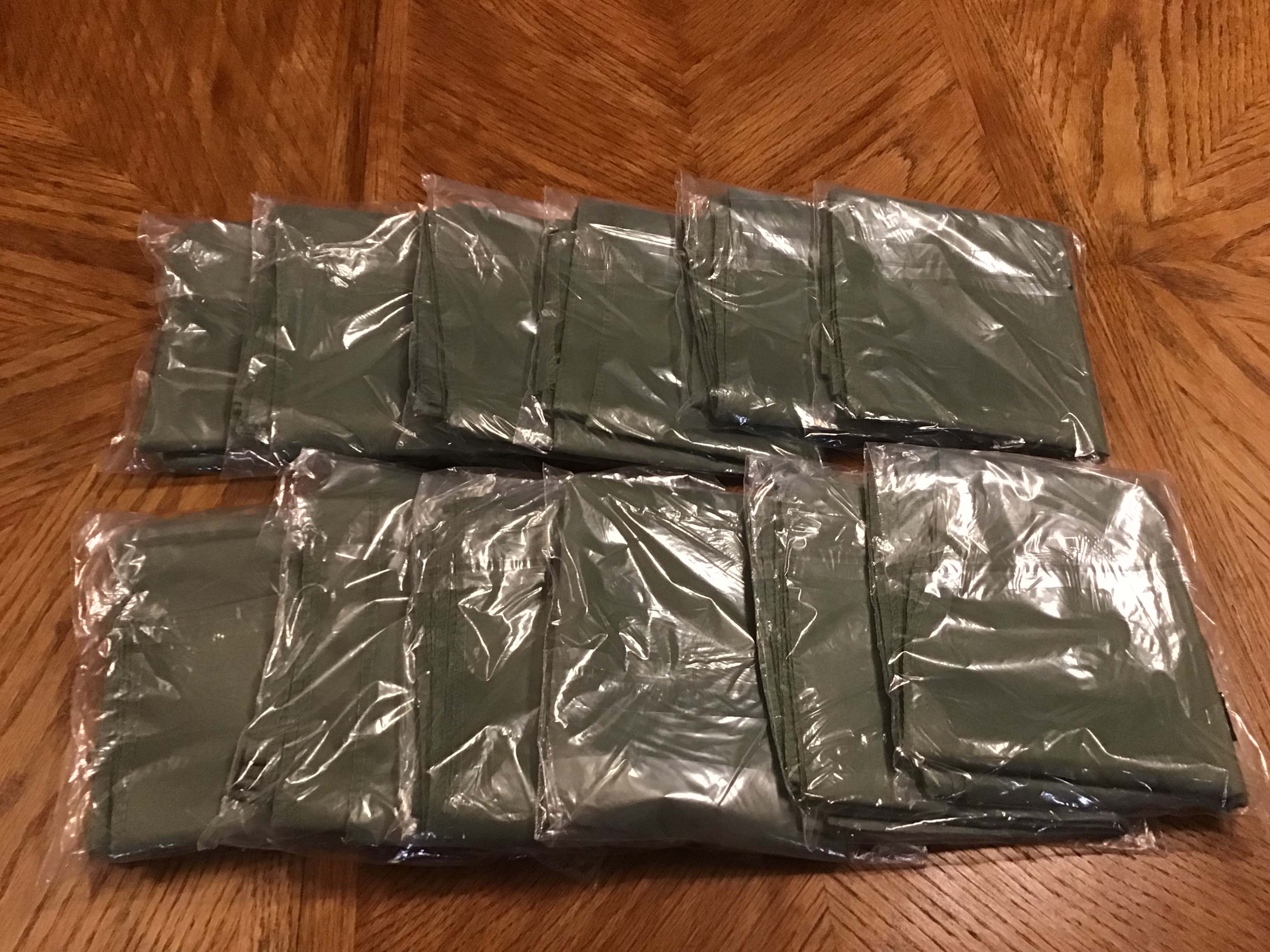 table runners (dusty sage green) - 12 x 108