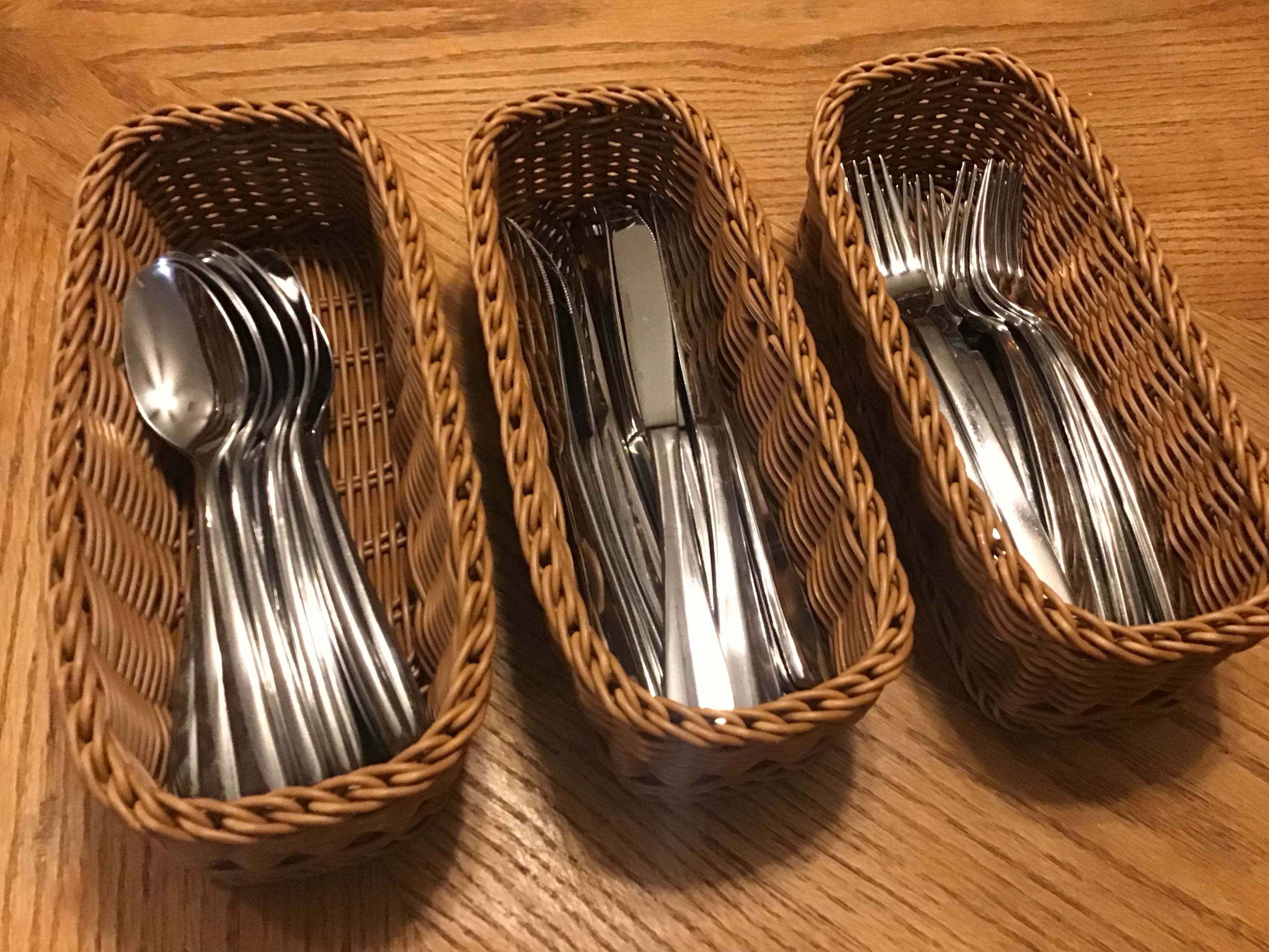 silverware baskets (5 x 11)