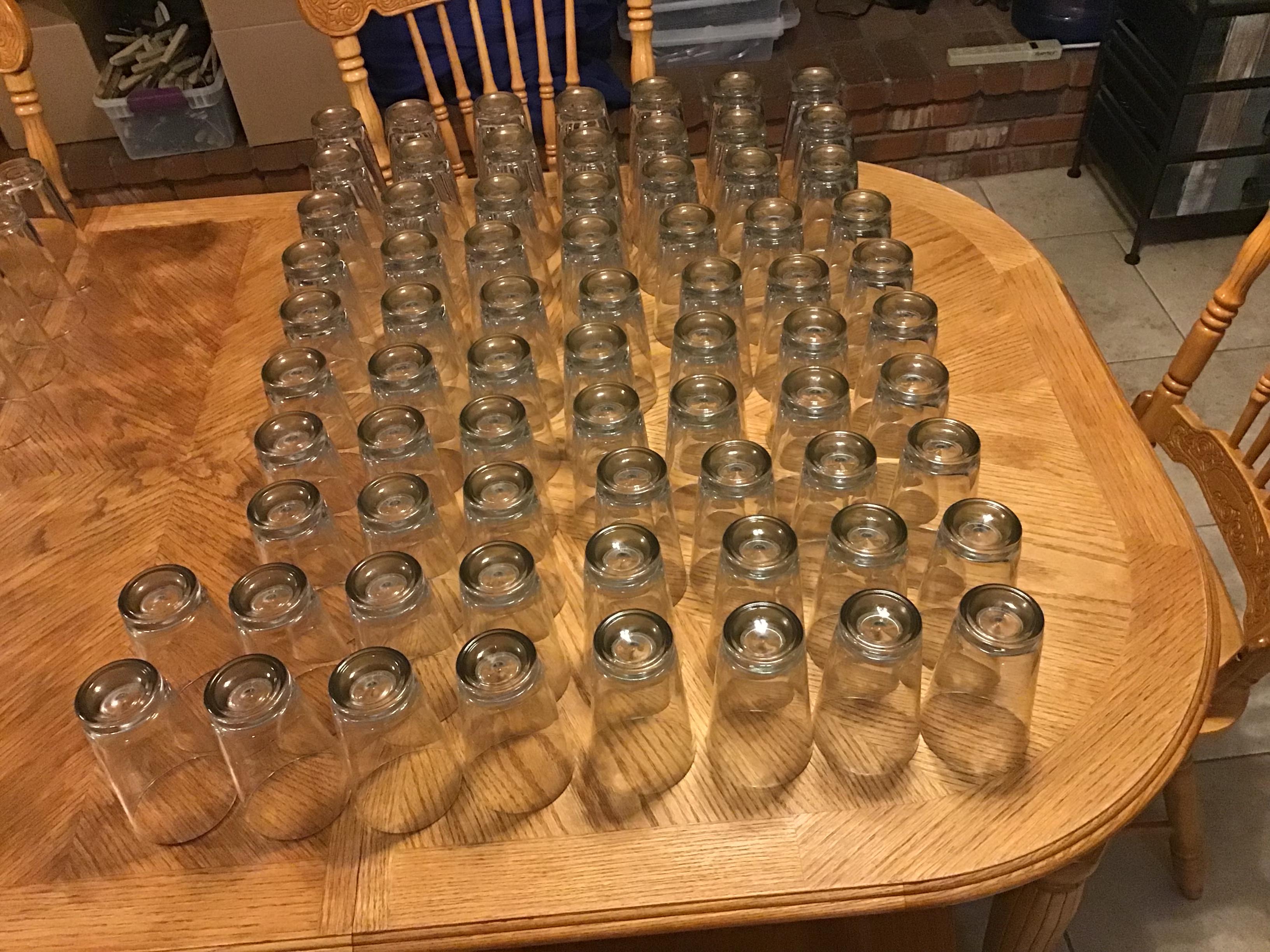 drinking glasses (Anchor Hocking) - 14 oz.