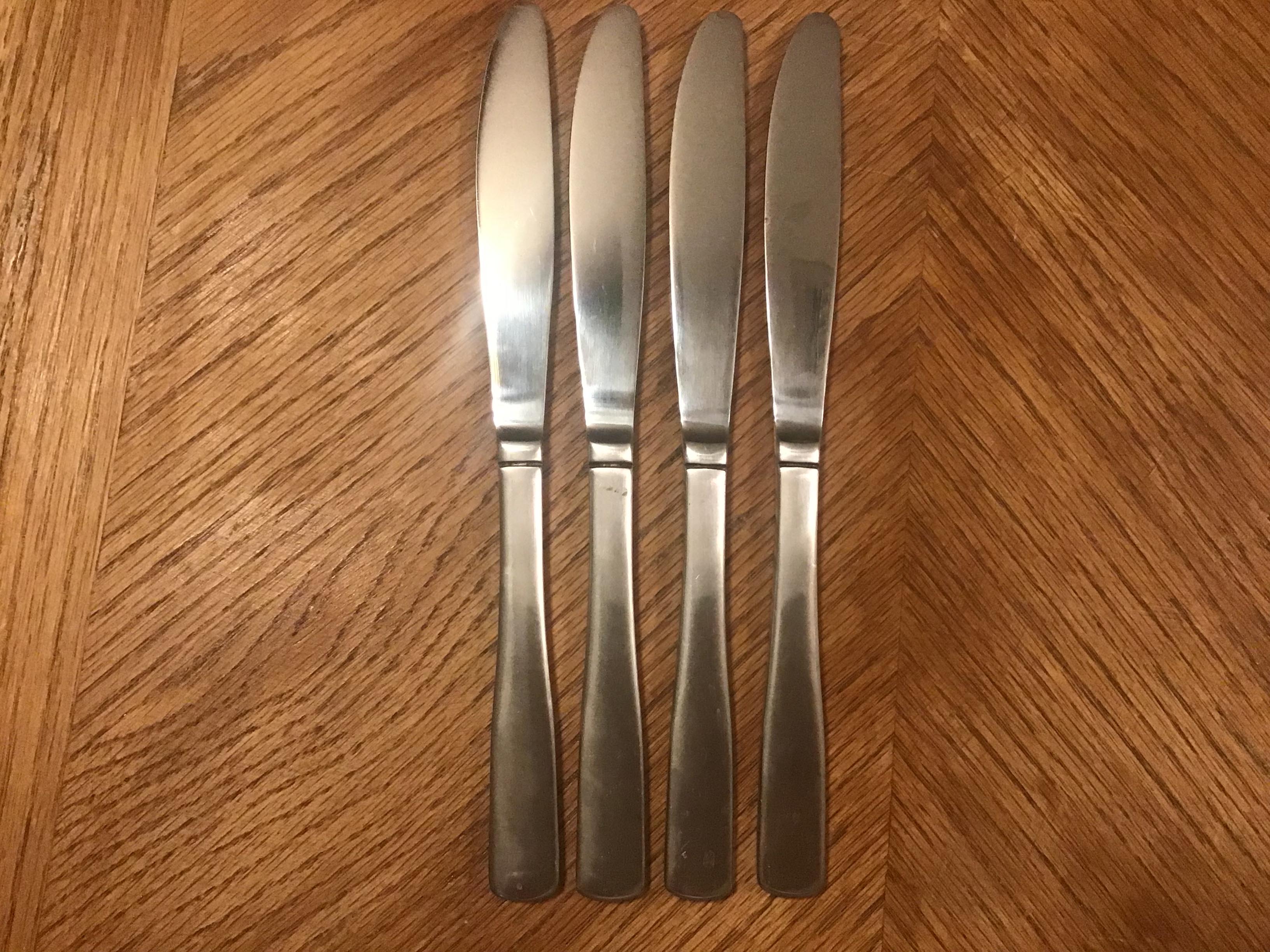 dinner knives / butter knives (stainless steel, Stainless)