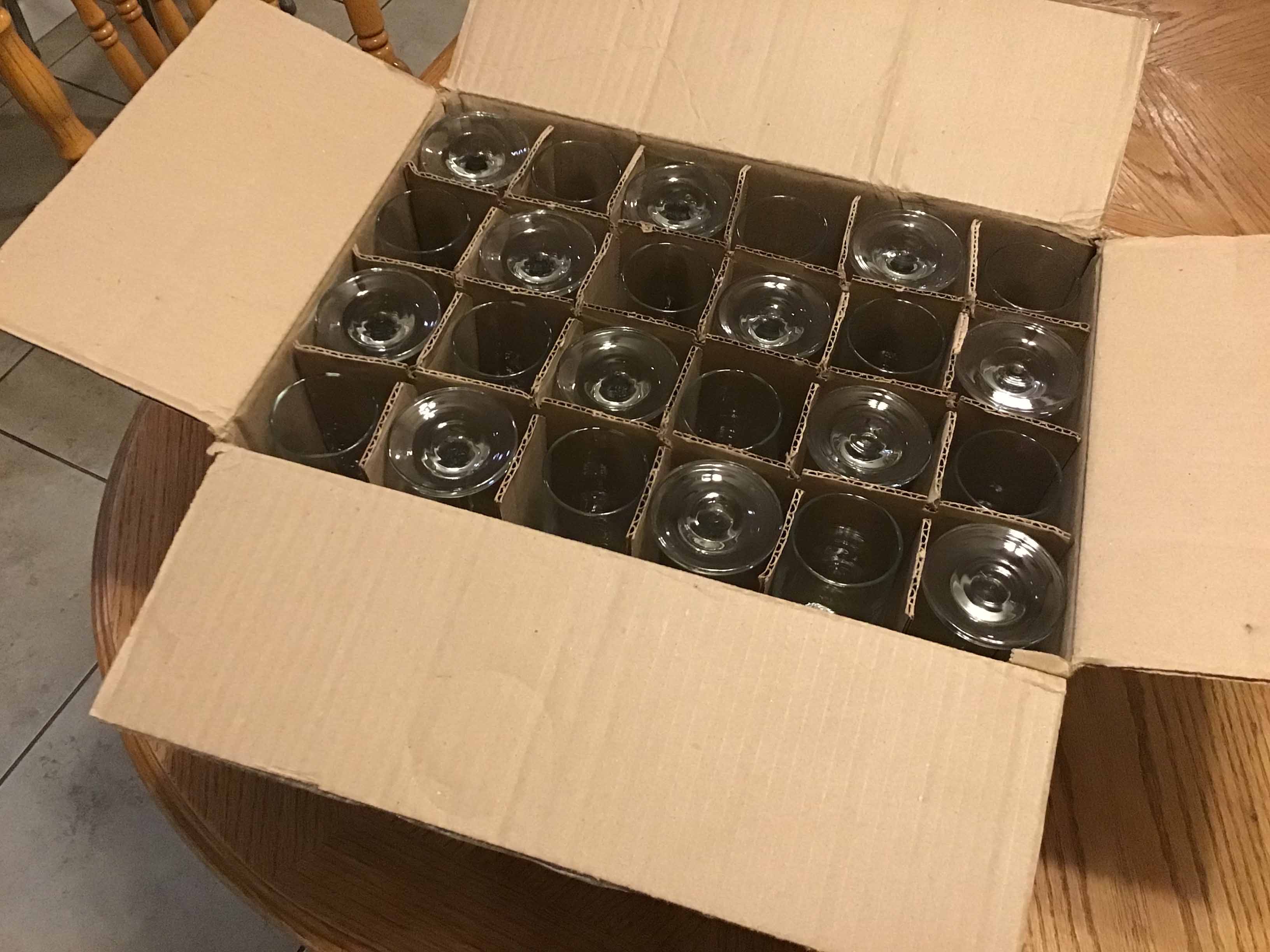 champagne flute glasses - 6.25 oz.