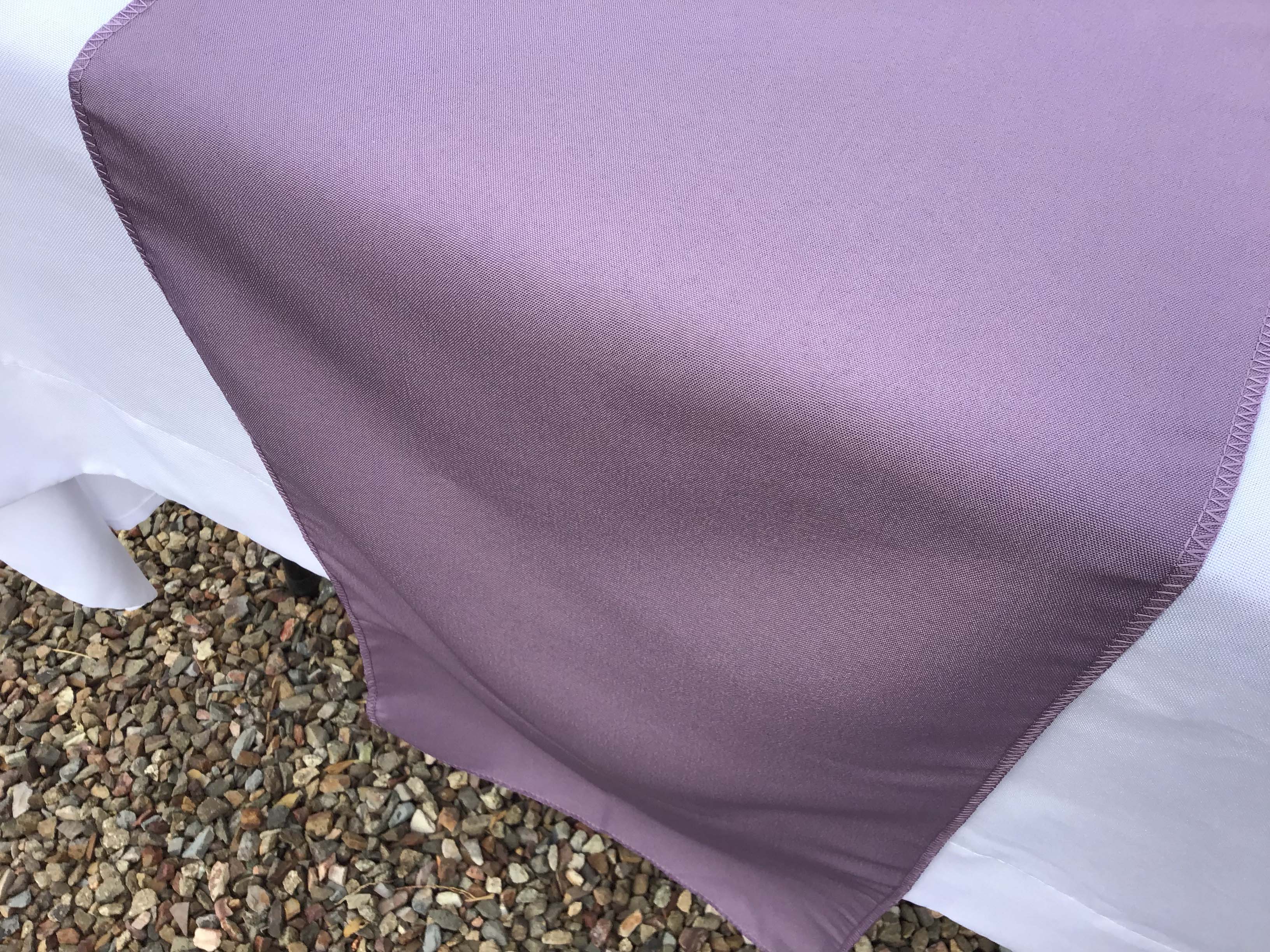 table runners (violet amethyst) - 12 x 108