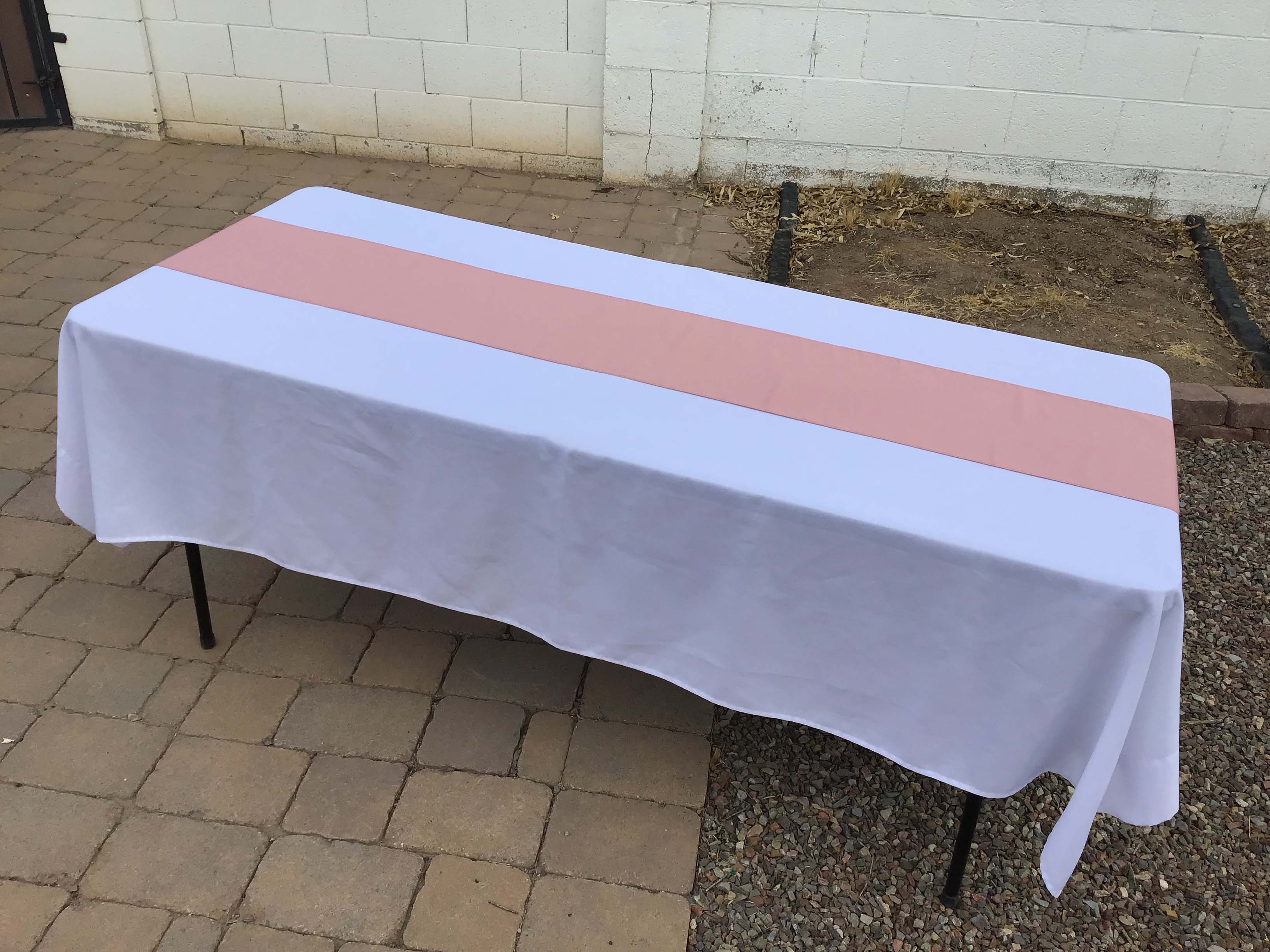 table runners (dusty rose) - 12 x 108