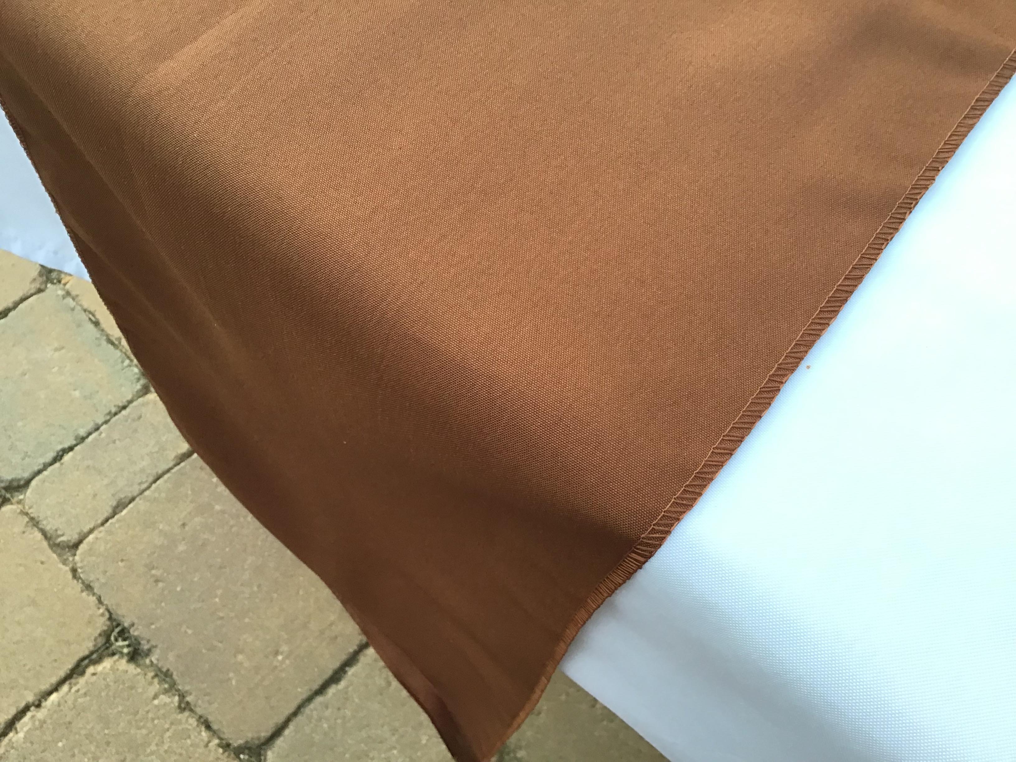 table runners (cinnamon brown) - 12 x 108