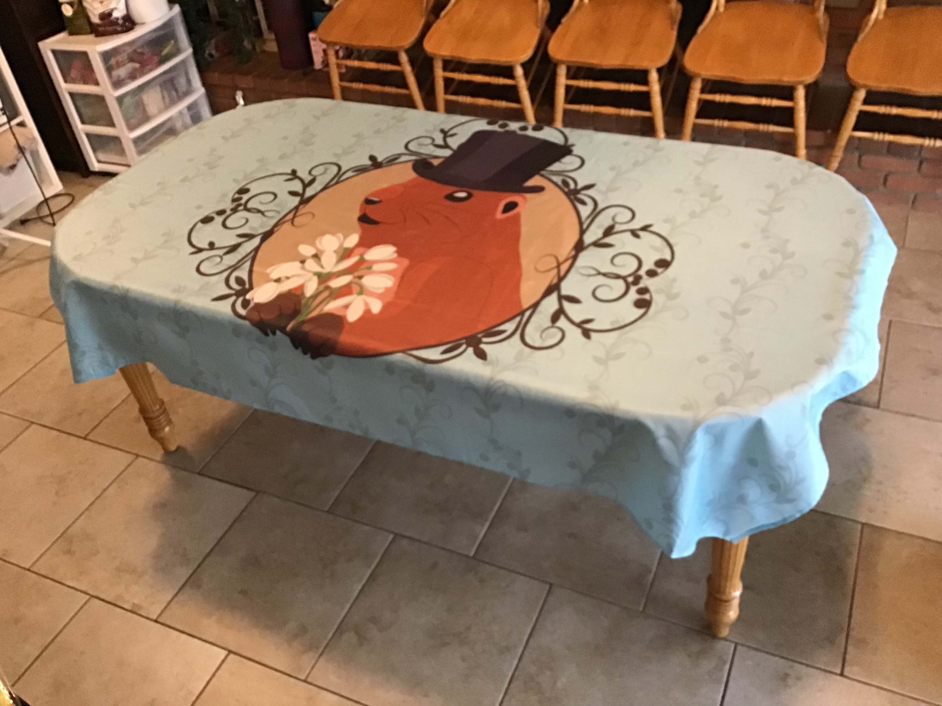 rectangle tablecloths (Groundhog Day) - 60 x 84