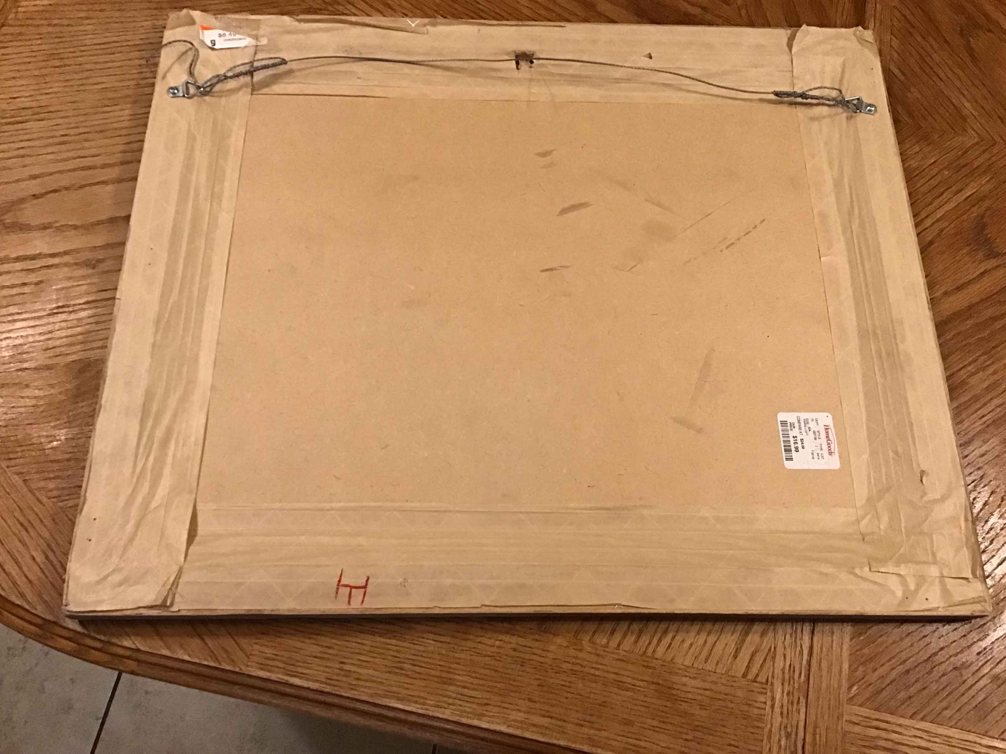 chalk board (22.5 x 18.5) - with chalk