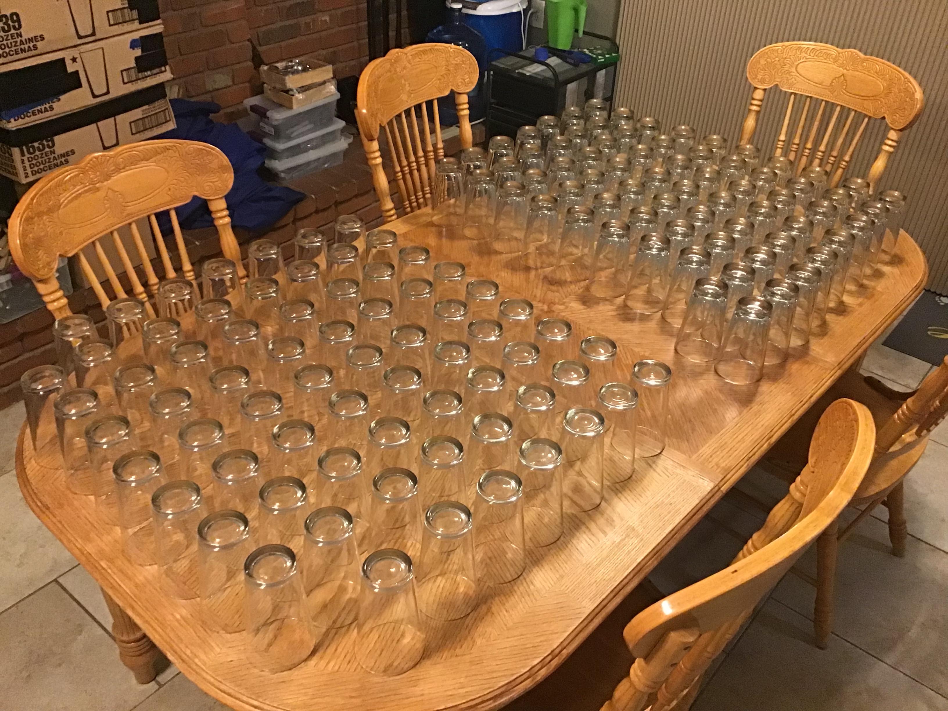 drinking glasses (Libbey) - 16 oz.