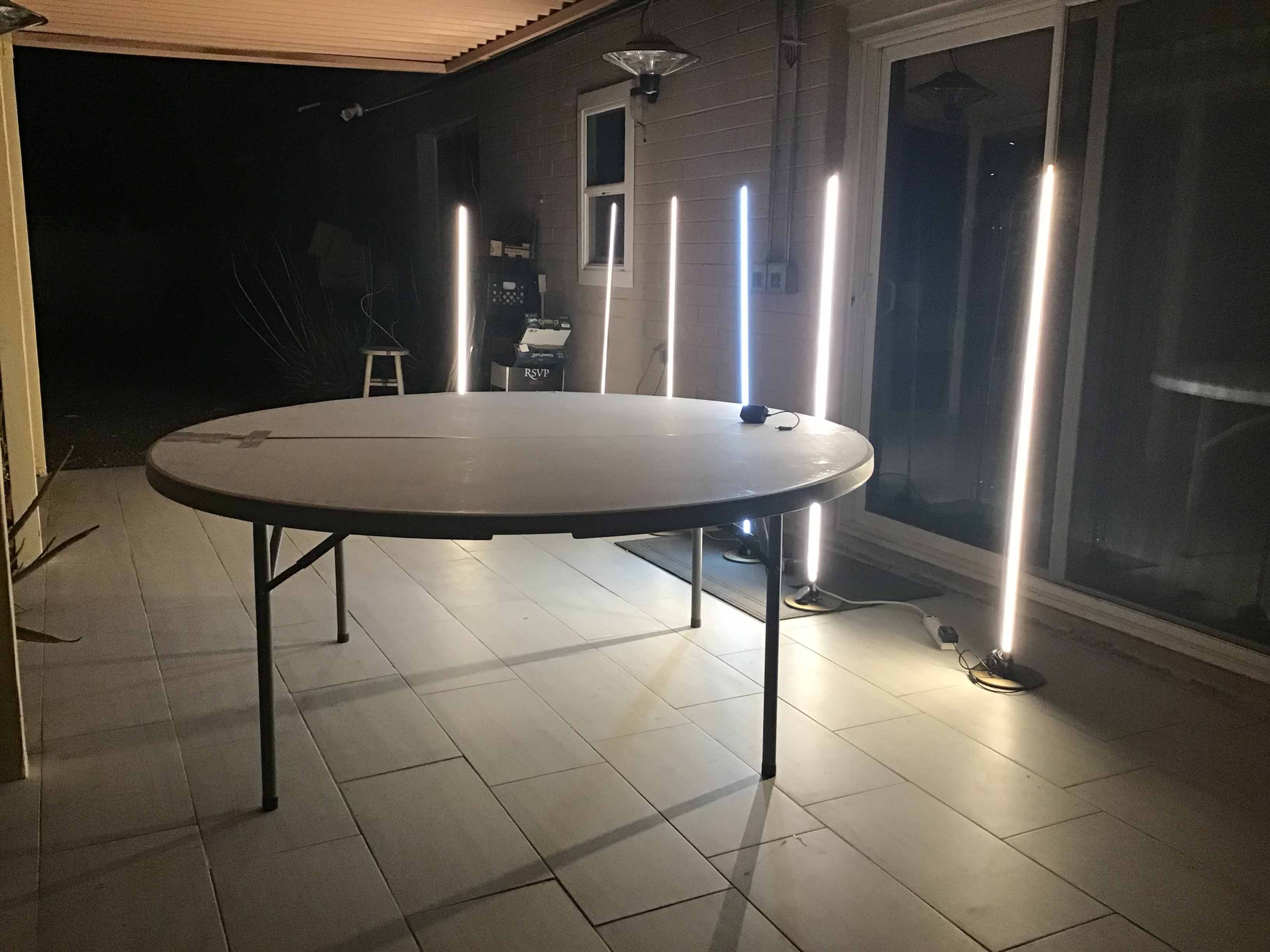 LED floor lamp / mood lamp (57.5 high; corded electric)