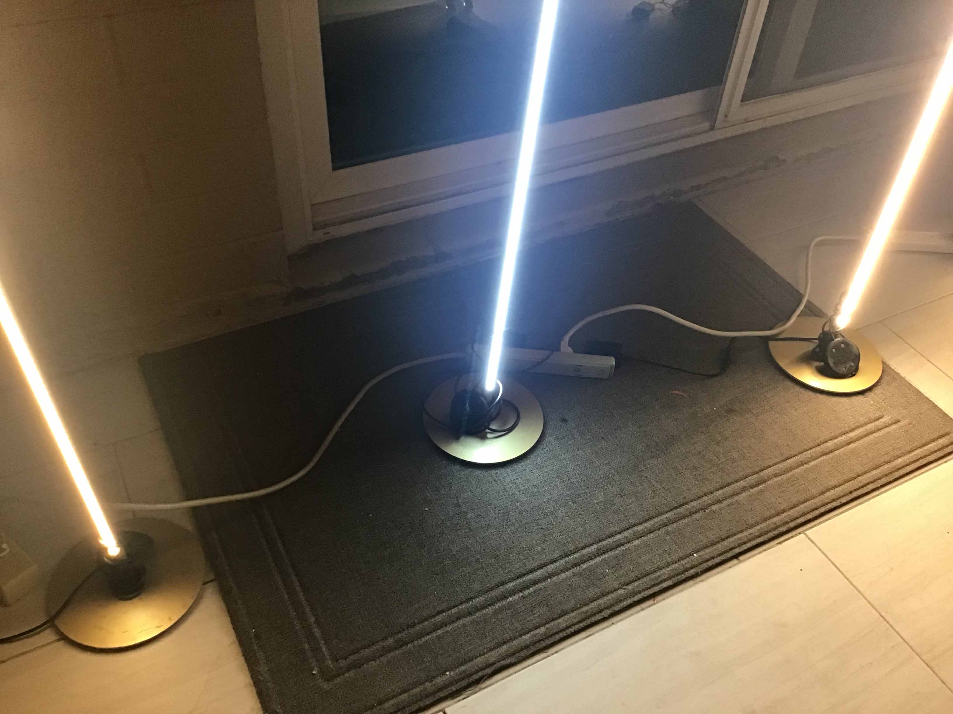 LED floor lamp / mood lamp (57.5 high; corded electric)