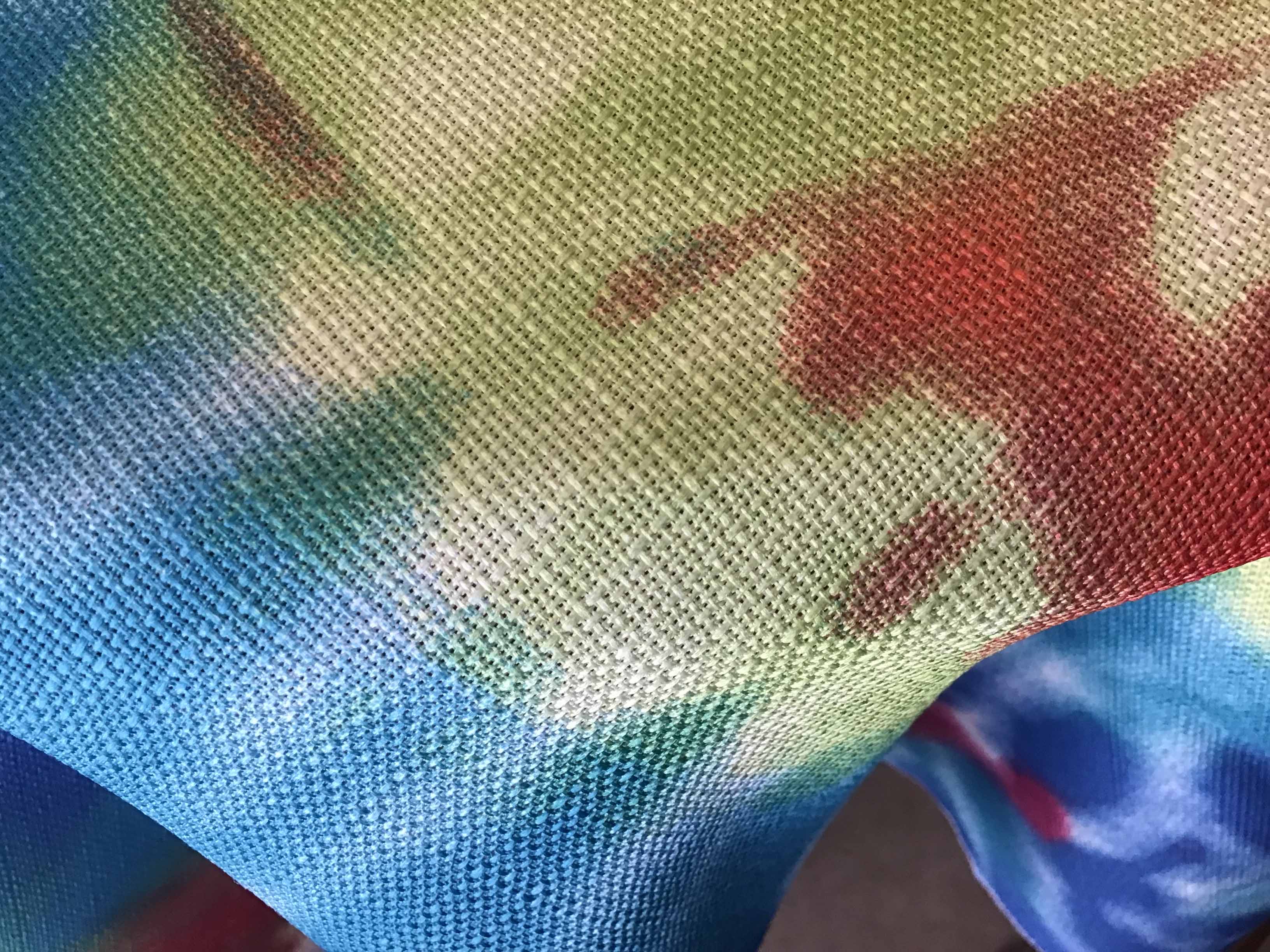 round tablecloths (tie-dye) - 108