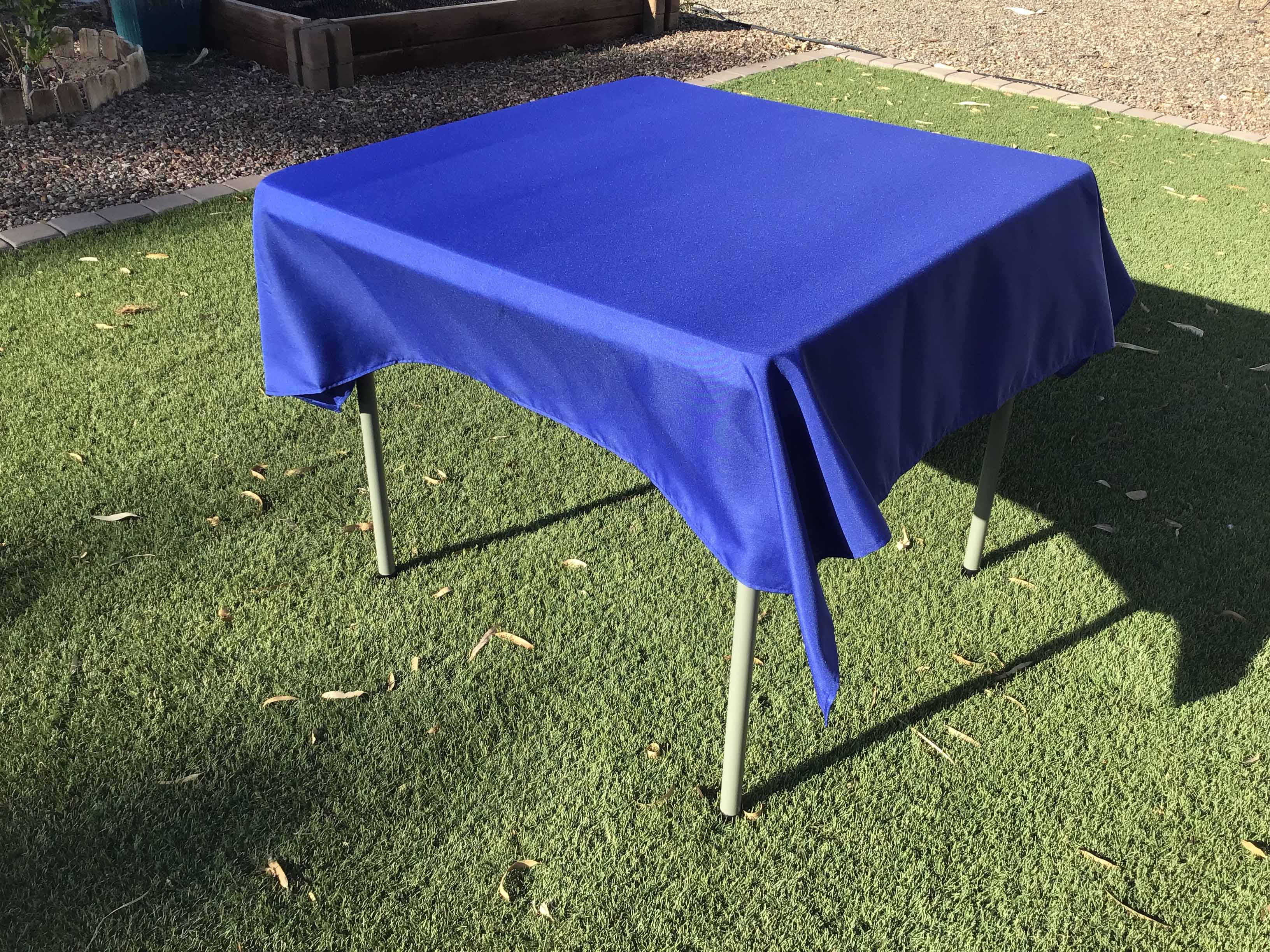 square tablecloths (royal blue) - 54