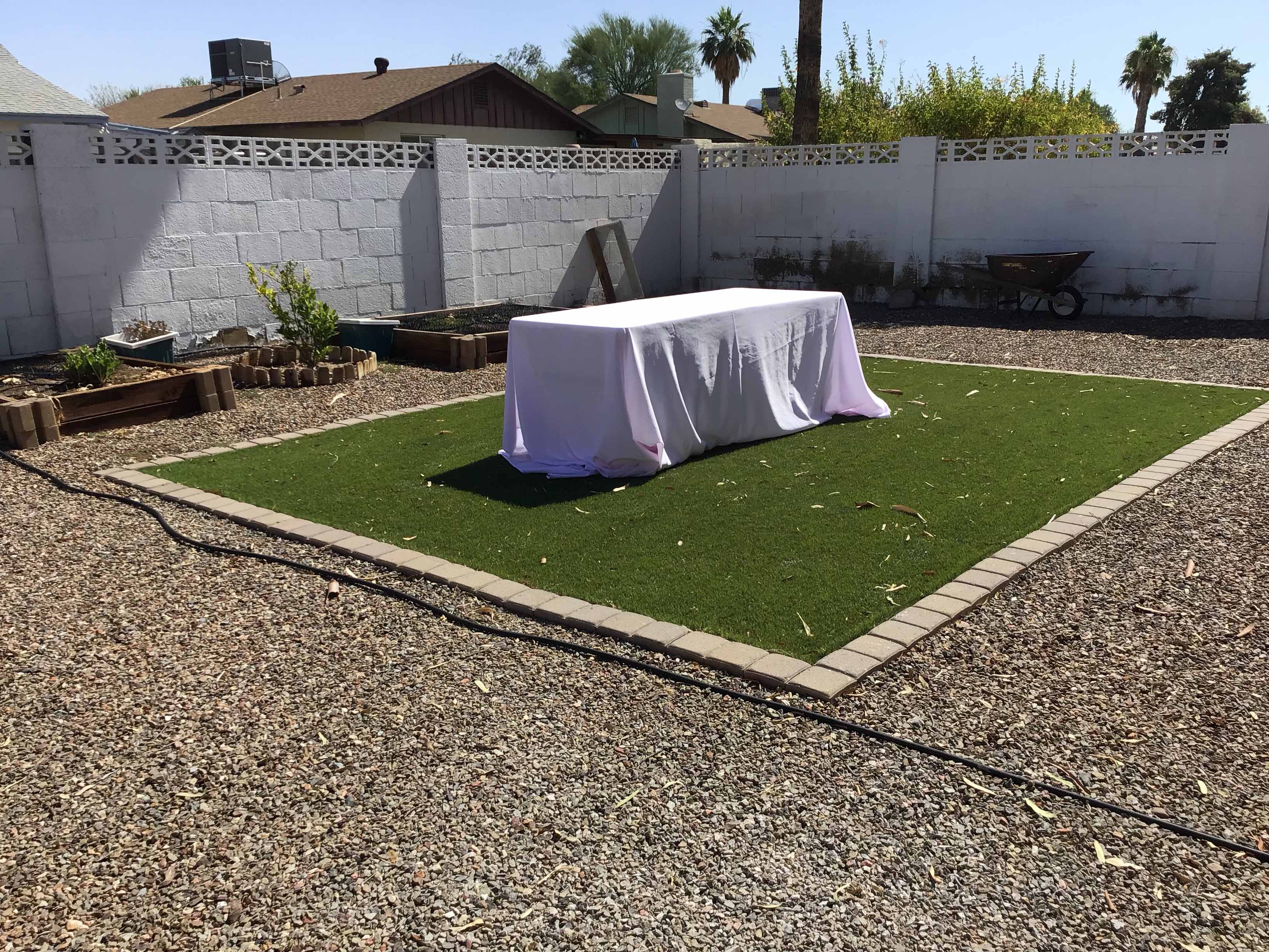 rectangle tablecloths (light pink) - 90 x 156