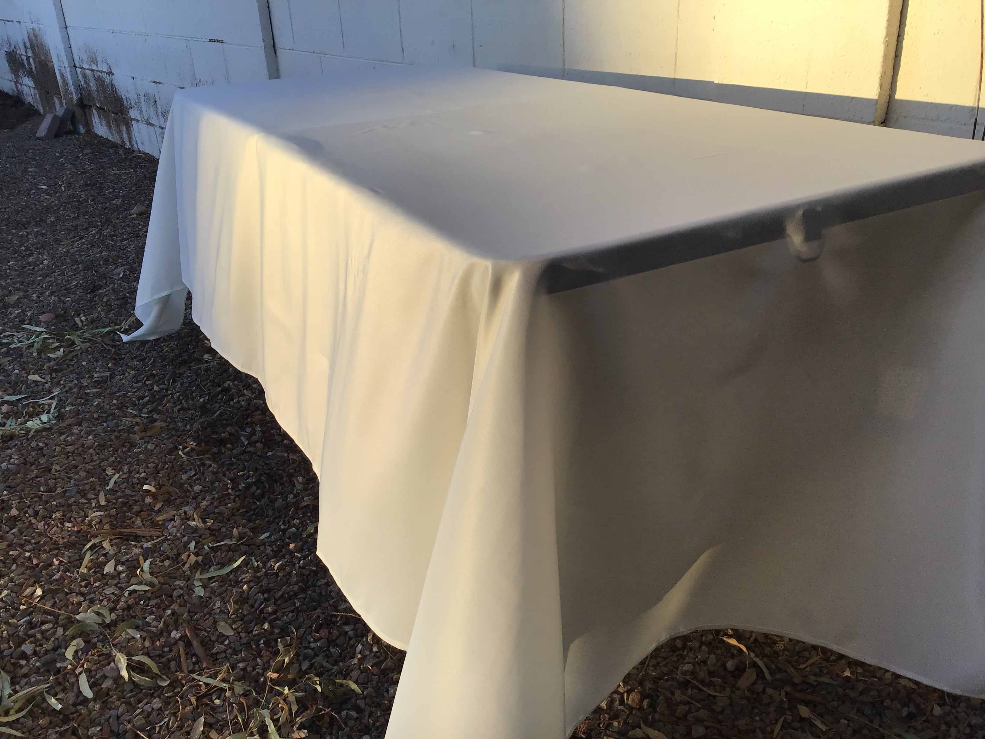 rectangle tablecloths (ivory) - 60 x 126