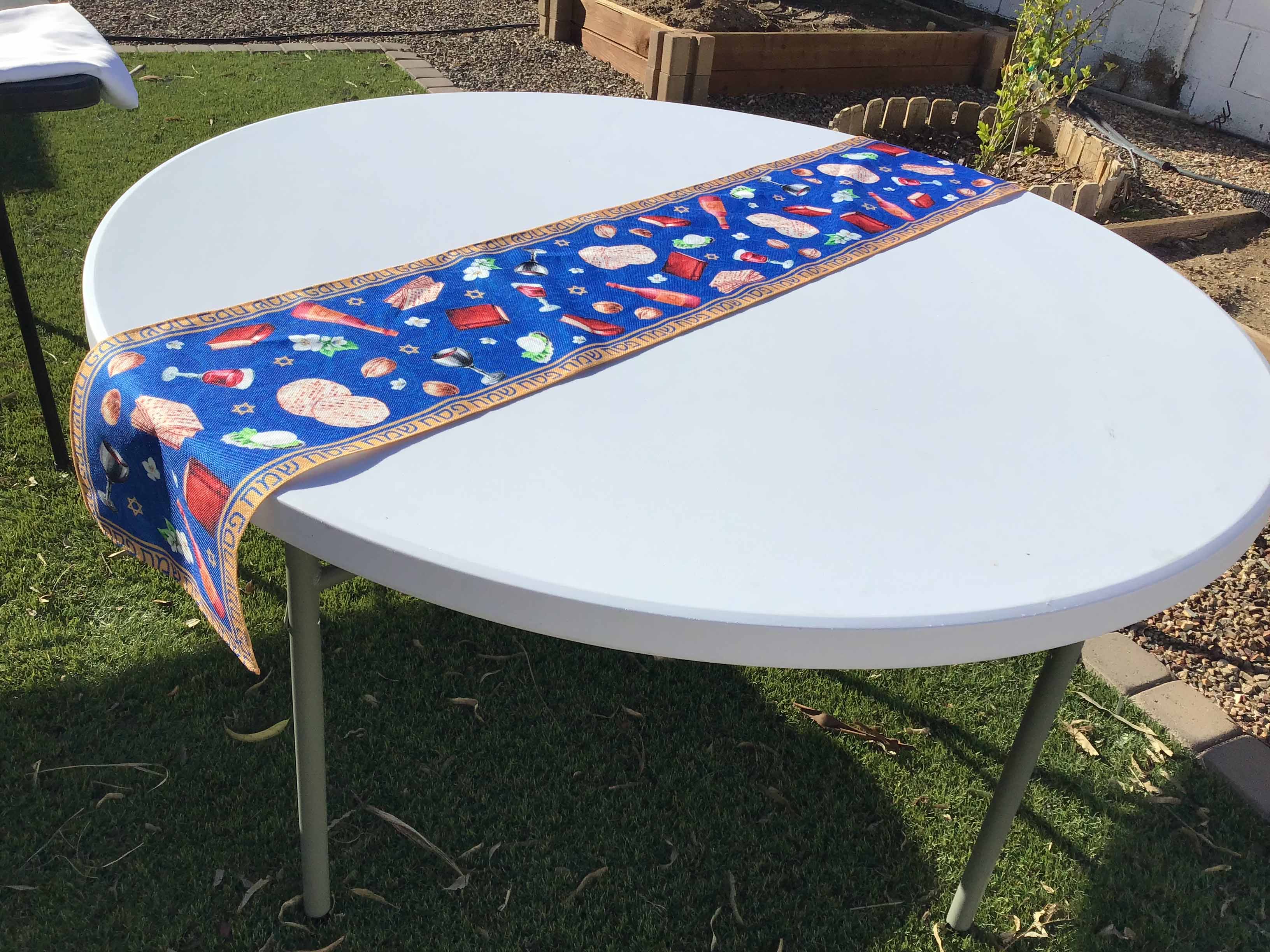 table runners (Passover, Jewish seder matzo) - 13 x 72