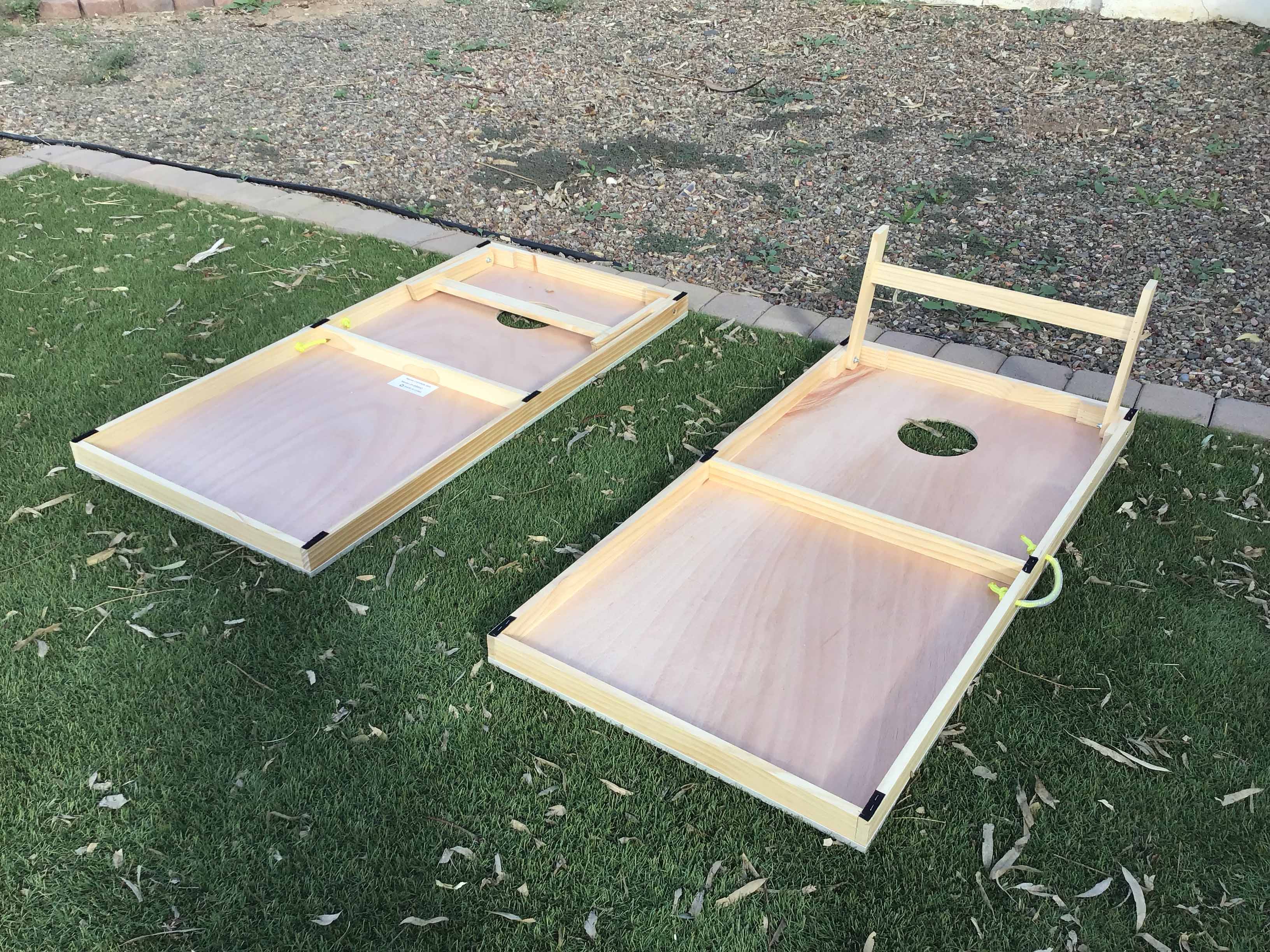 cornhole beanbag toss set