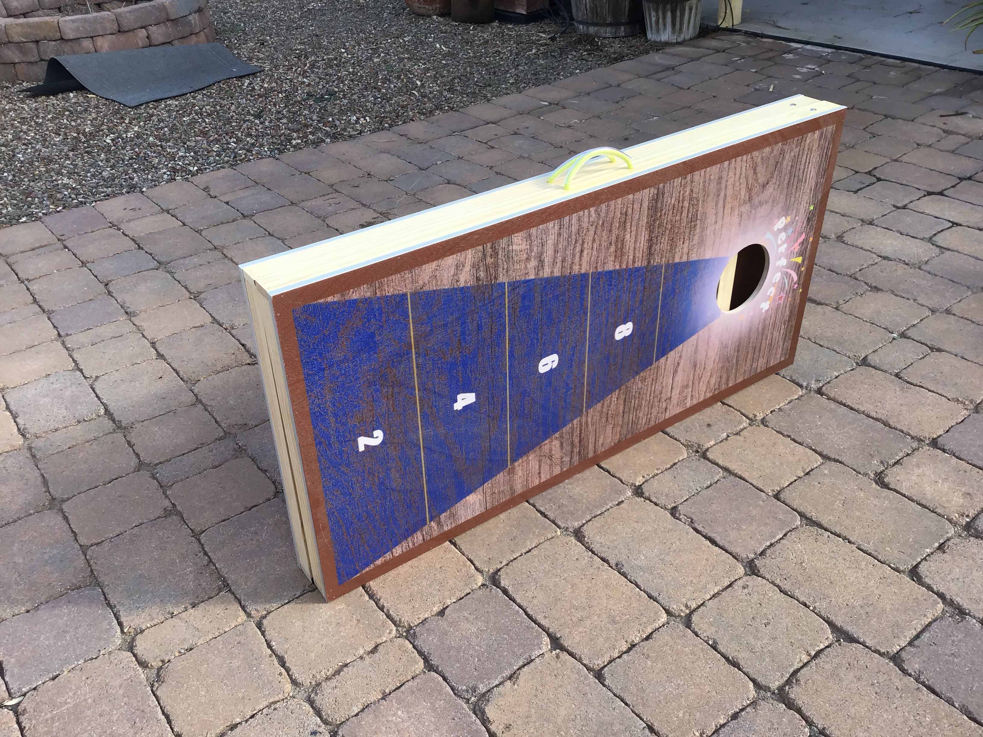 cornhole beanbag toss set