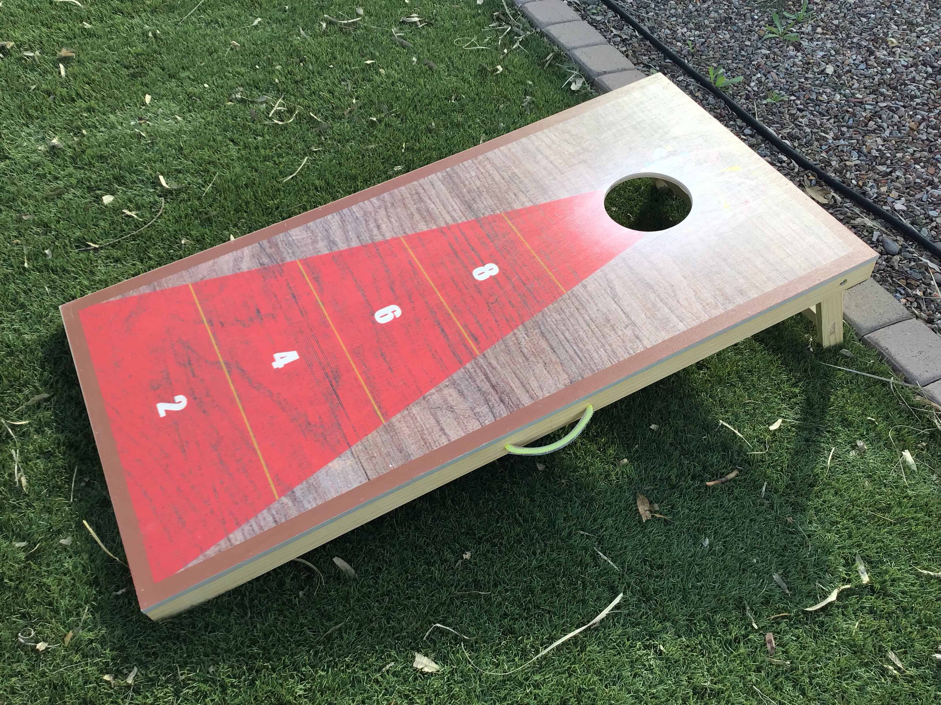 cornhole beanbag toss set