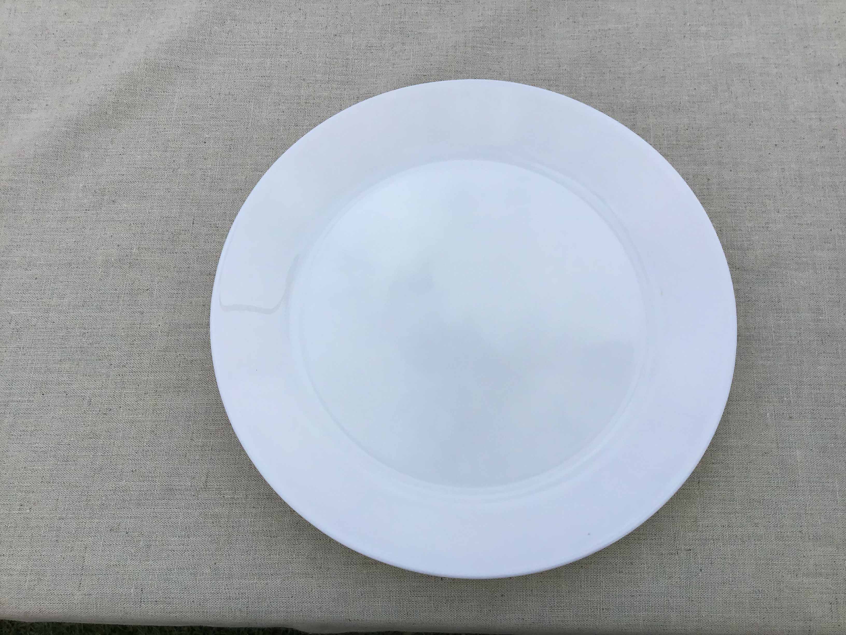 rectangle tablecloths (cream, cotton and linen blend) - 60 x 84