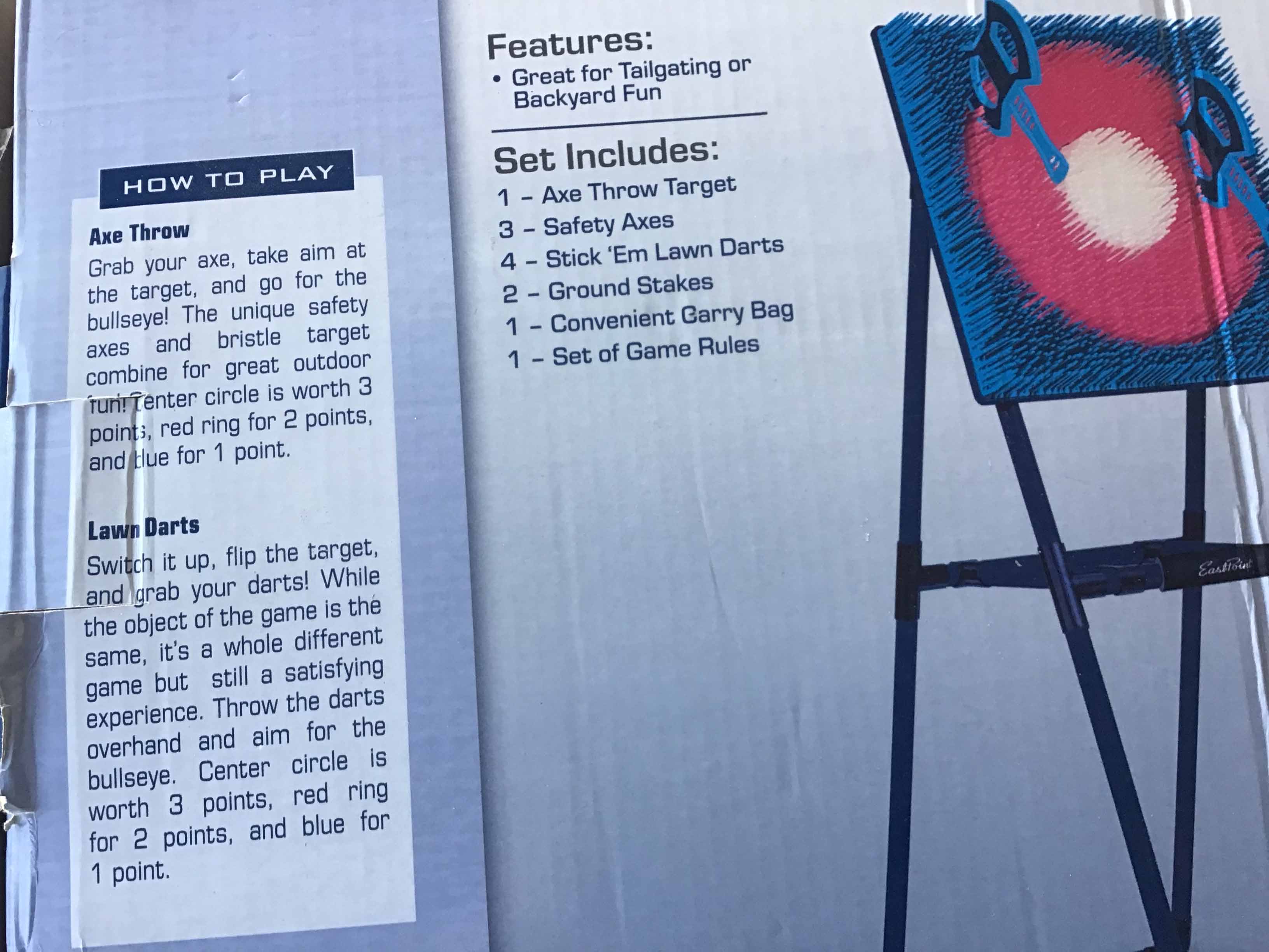 axe throwing set (small)