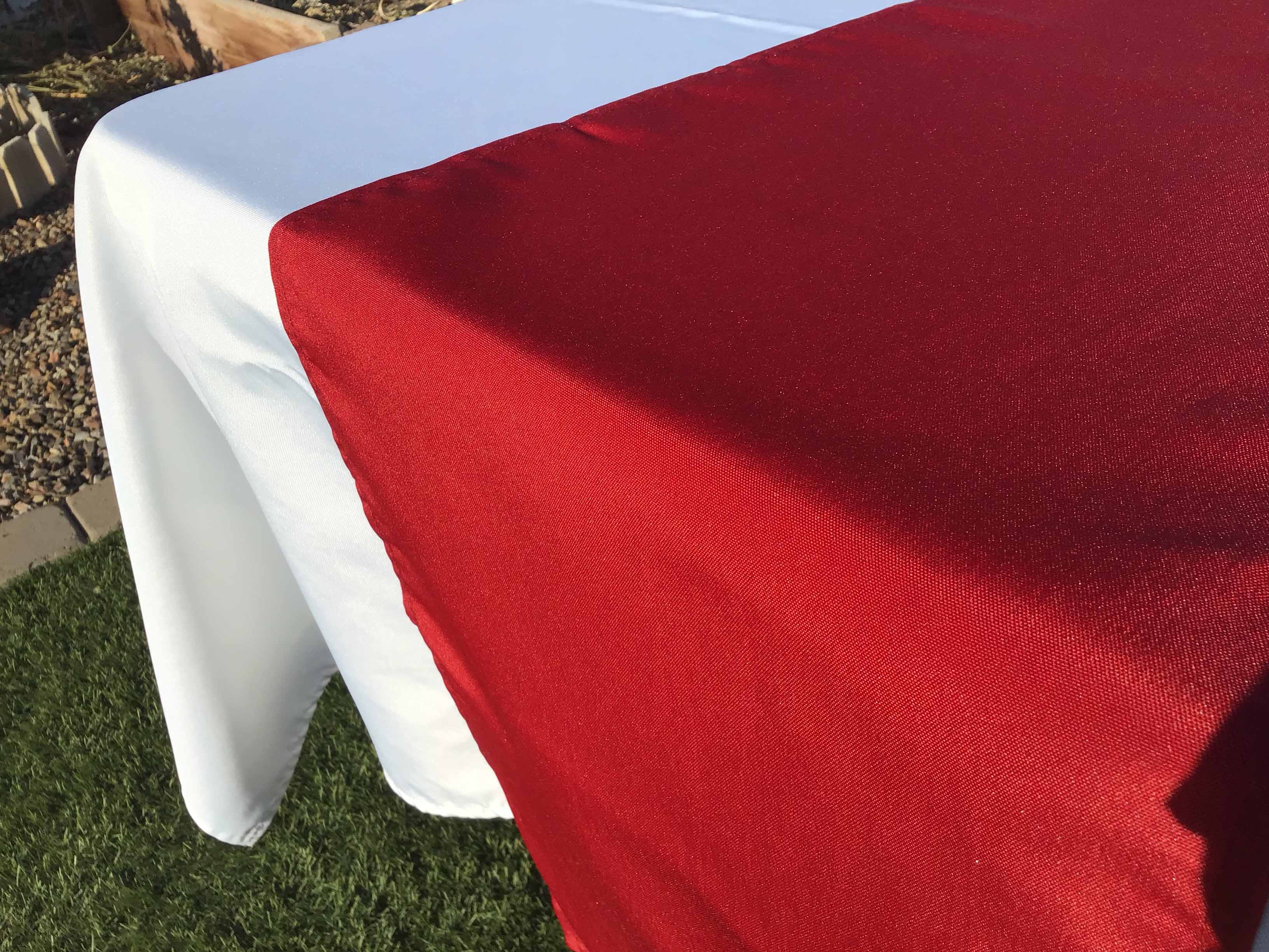 table runners (apple red) - 12 x 108