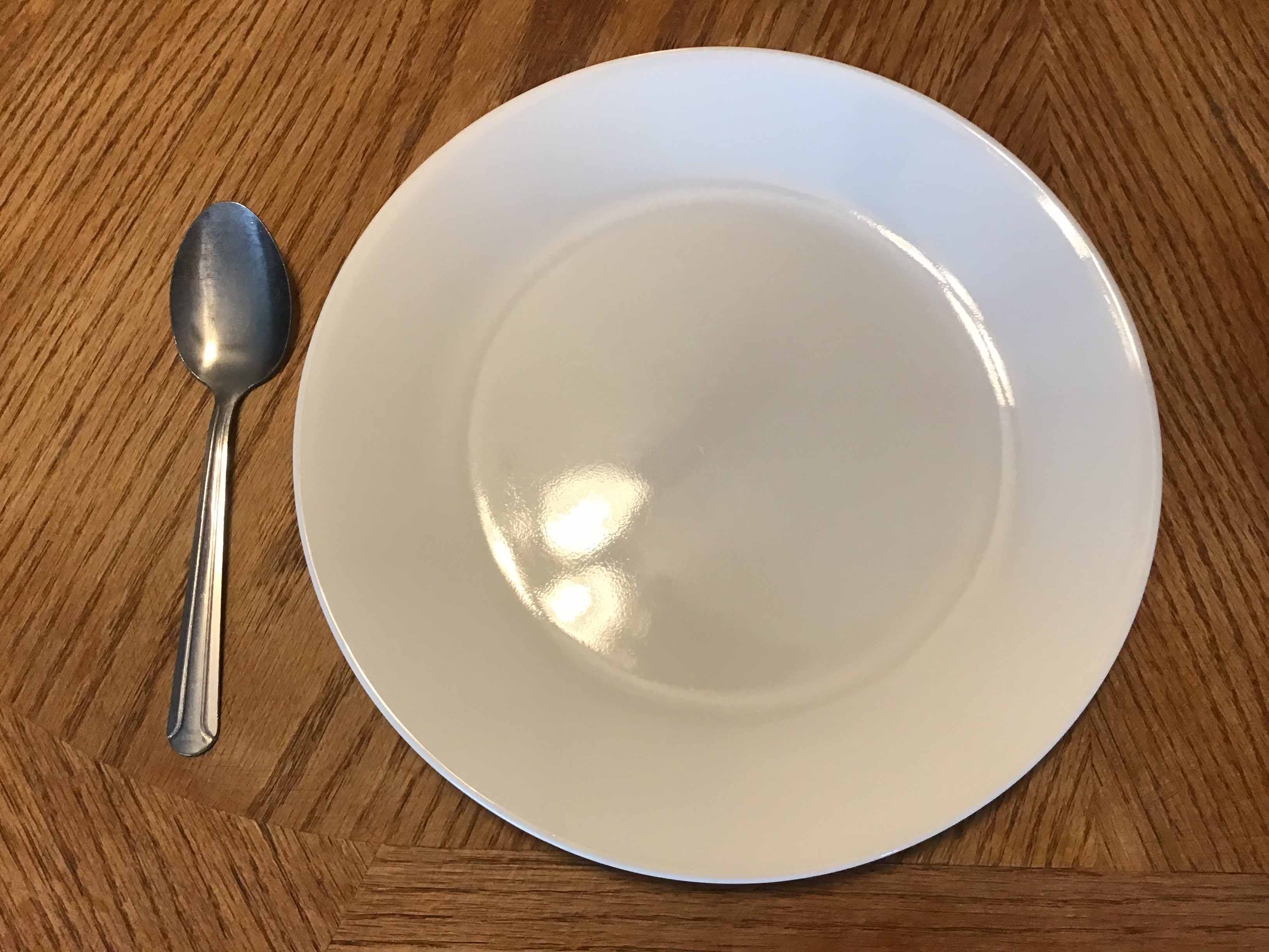 dessert spoons (stainless steel, Choice Dominion 6 7/8, 18/0)