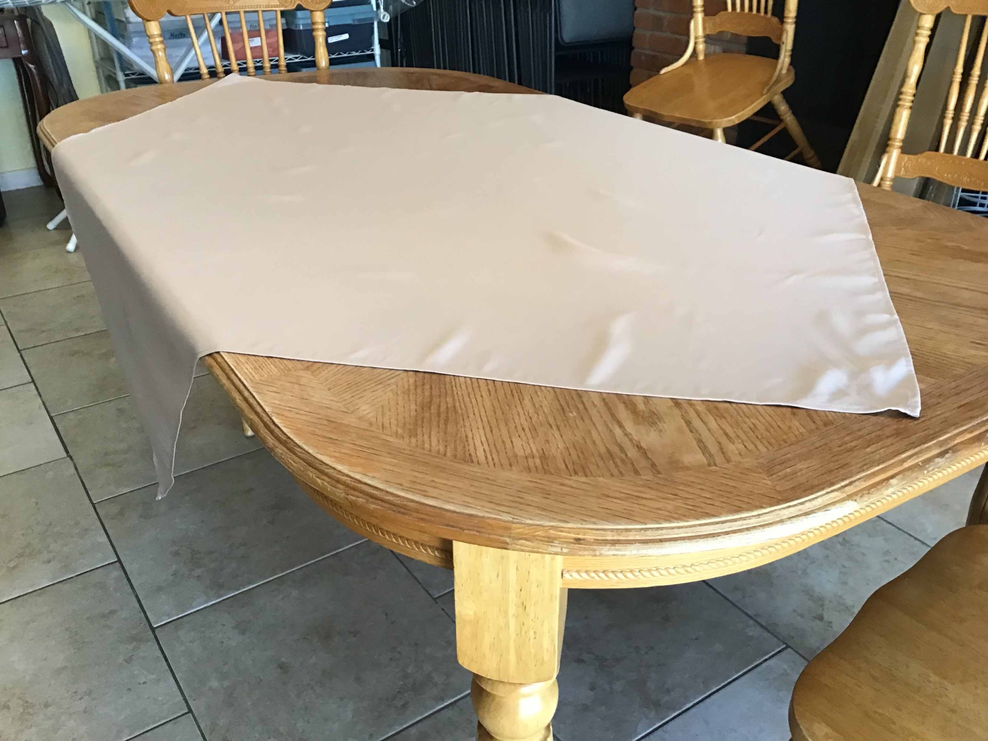 square tablecloths (nude) - 54